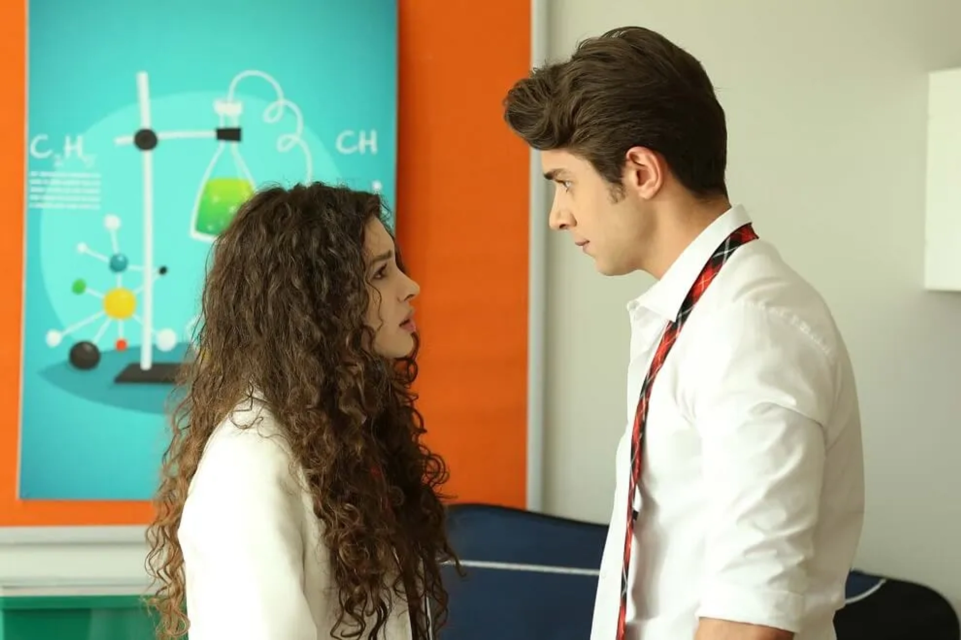 Su Burcu Coskun and Onur Seyit Yaran in My Siblings (2021)