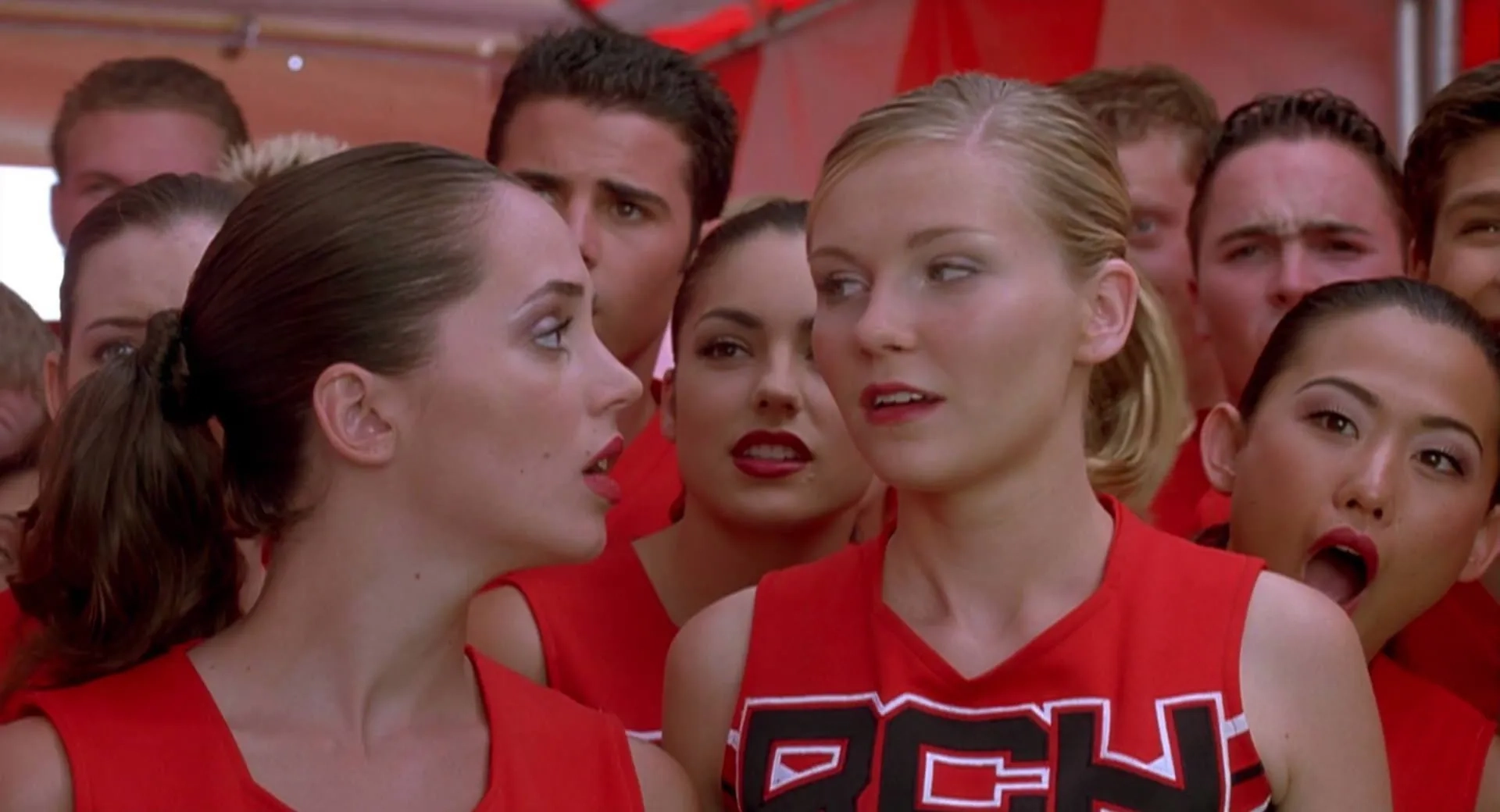 Kirsten Dunst and Eliza Dushku in Bring It On (2000)