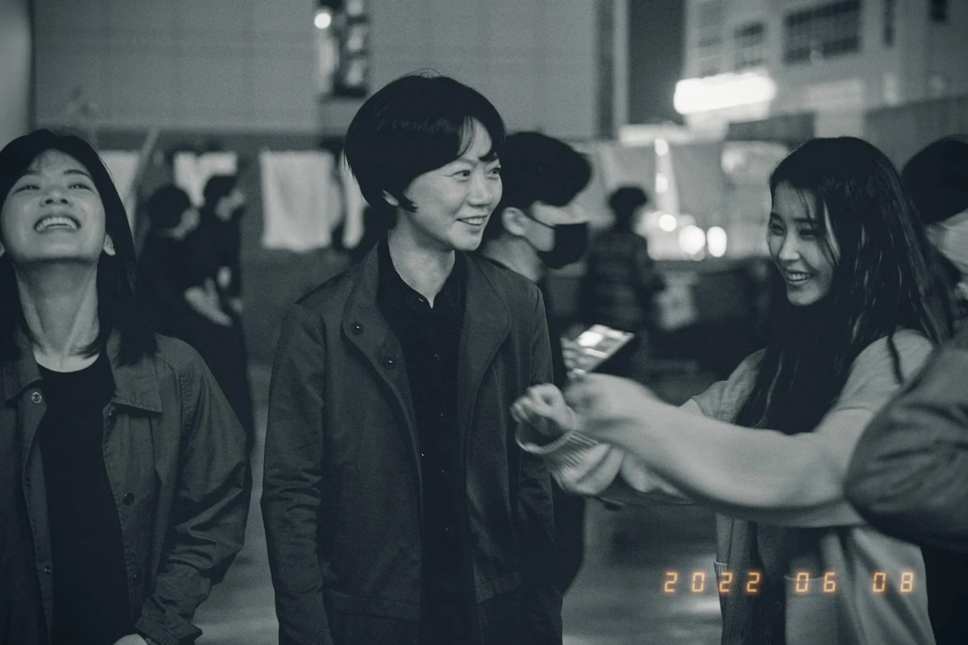 Bae Doona, IU, and Lee Joo-young in Broker (2022)