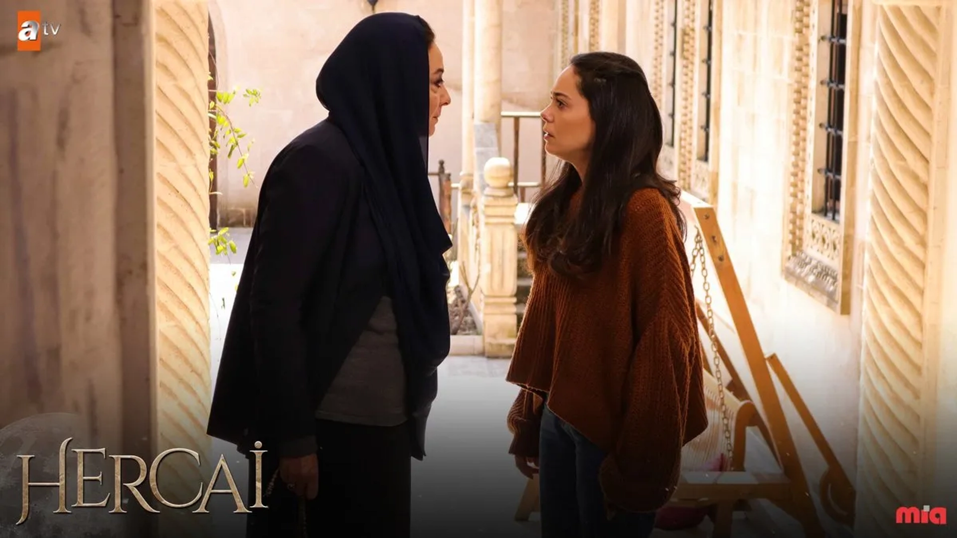 Ayda Aksel and Duygu Yetis in Hercai: 5.Bölüm (2019)