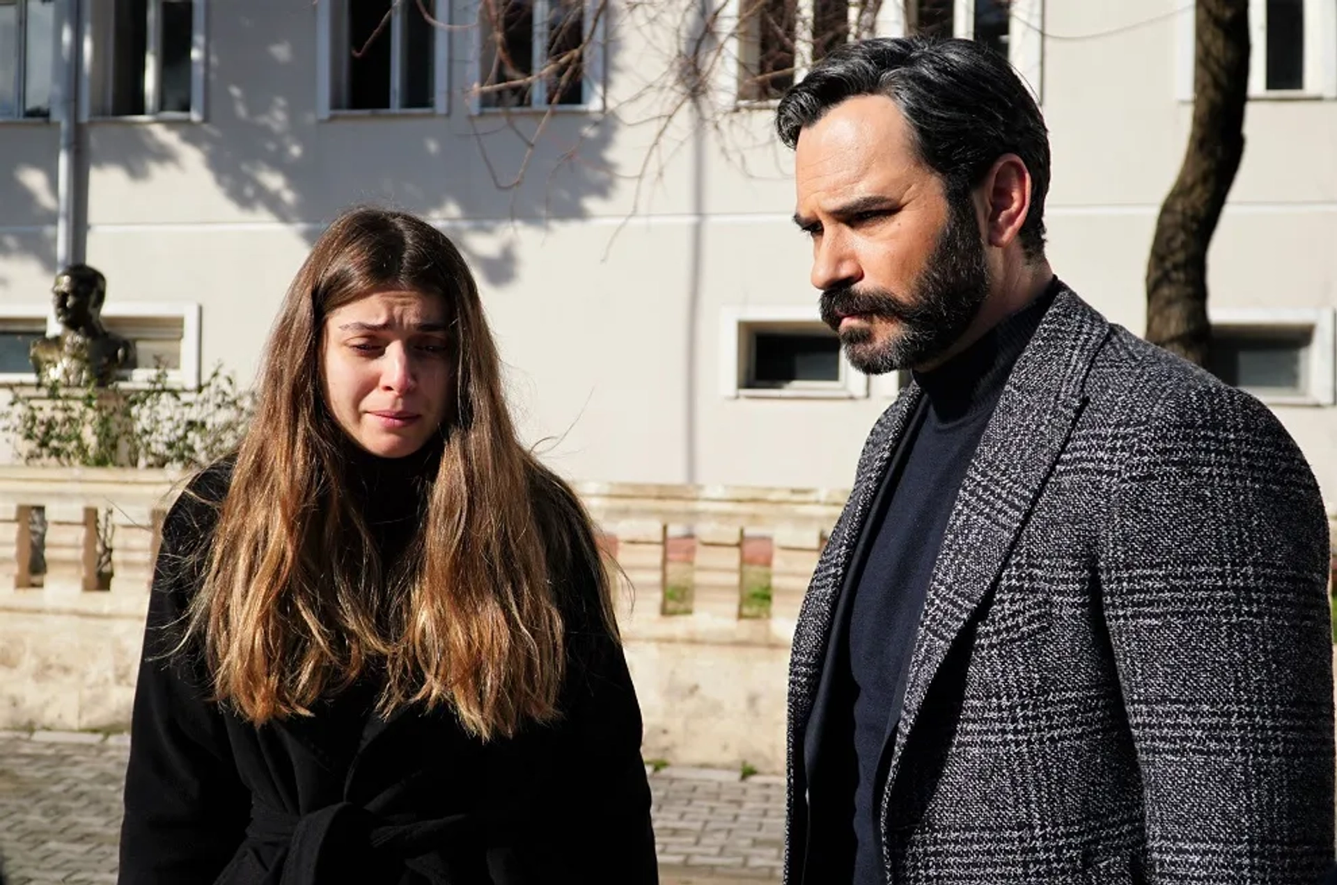 Serdar Özer and Ilay Erkök in Hercai: 58.Bölüm (2021)