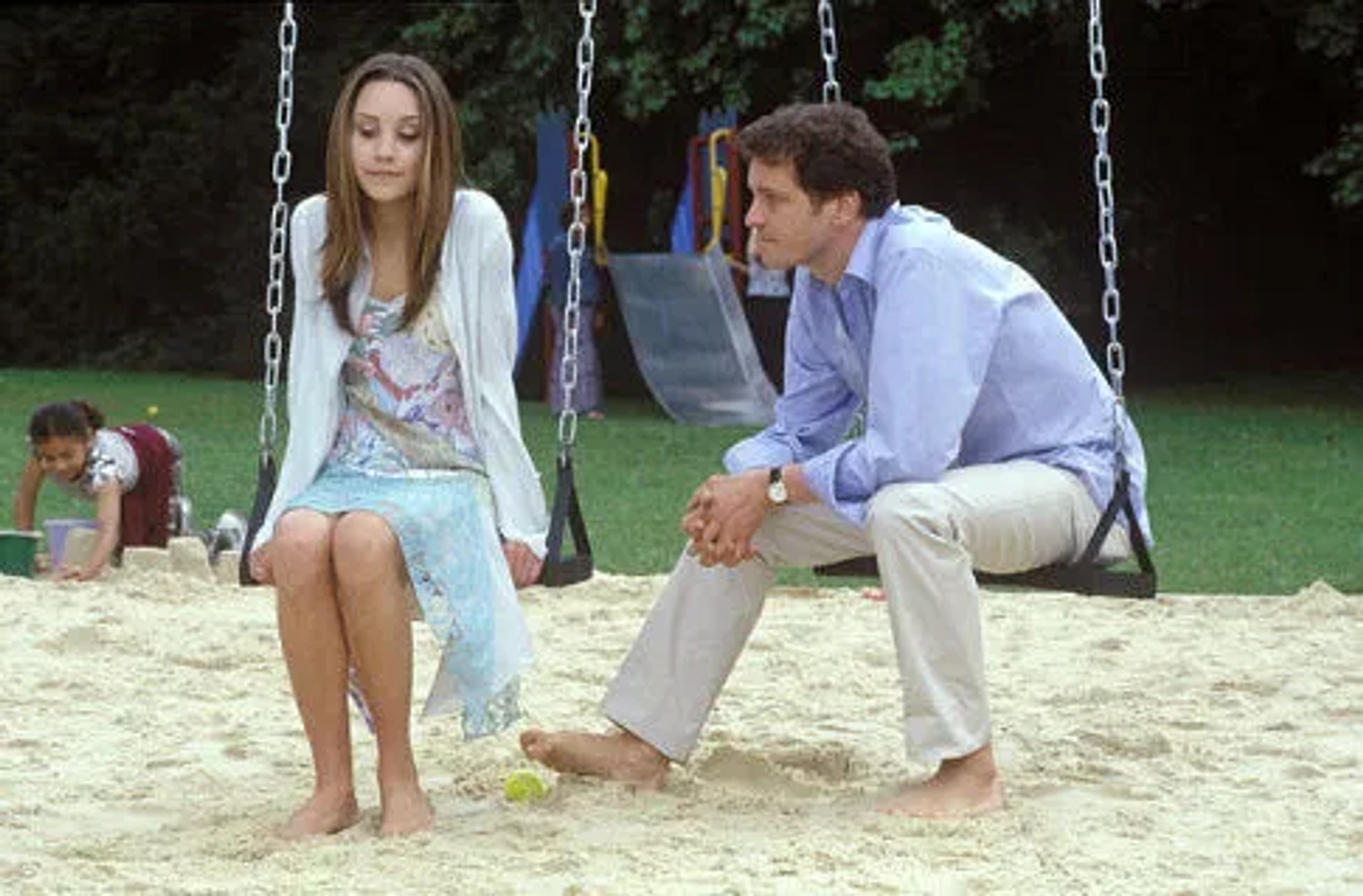 Colin Firth and Amanda Bynes in What a Girl Wants (2003)