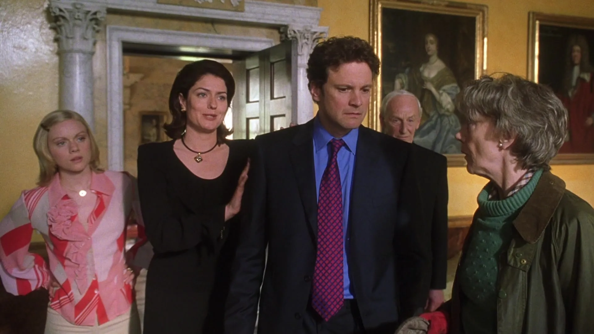 Colin Firth and Anna Chancellor in What a Girl Wants (2003)