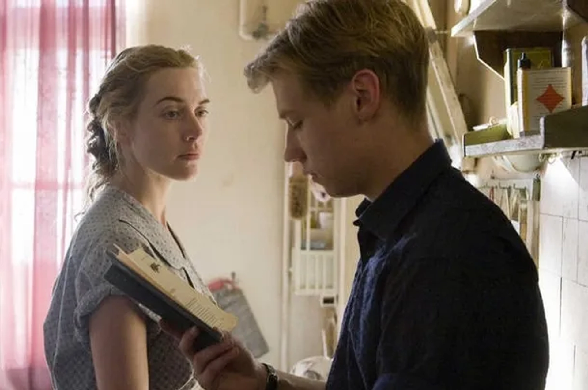 Kate Winslet and David Kross in The Reader (2008)