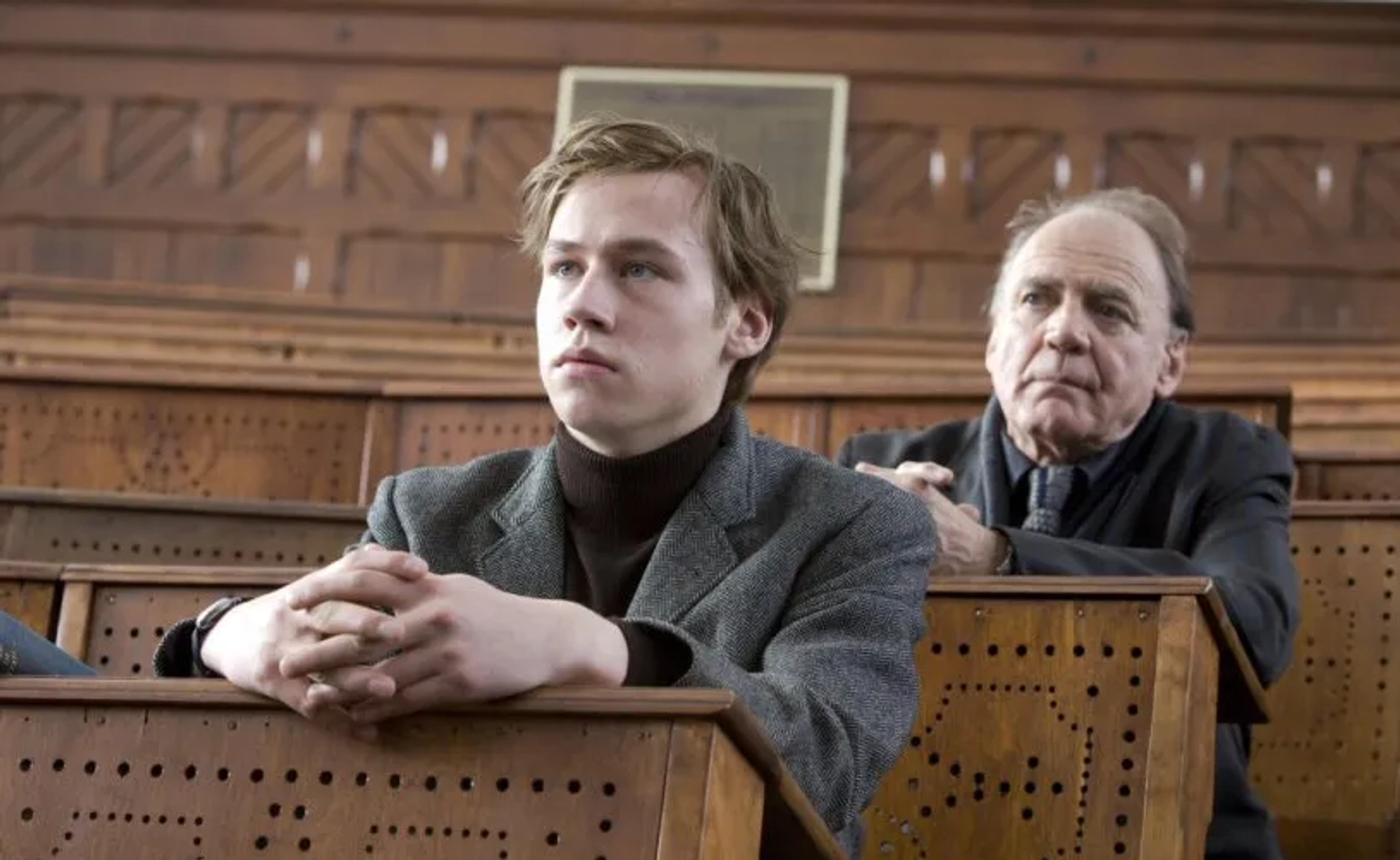 Bruno Ganz and David Kross in The Reader (2008)