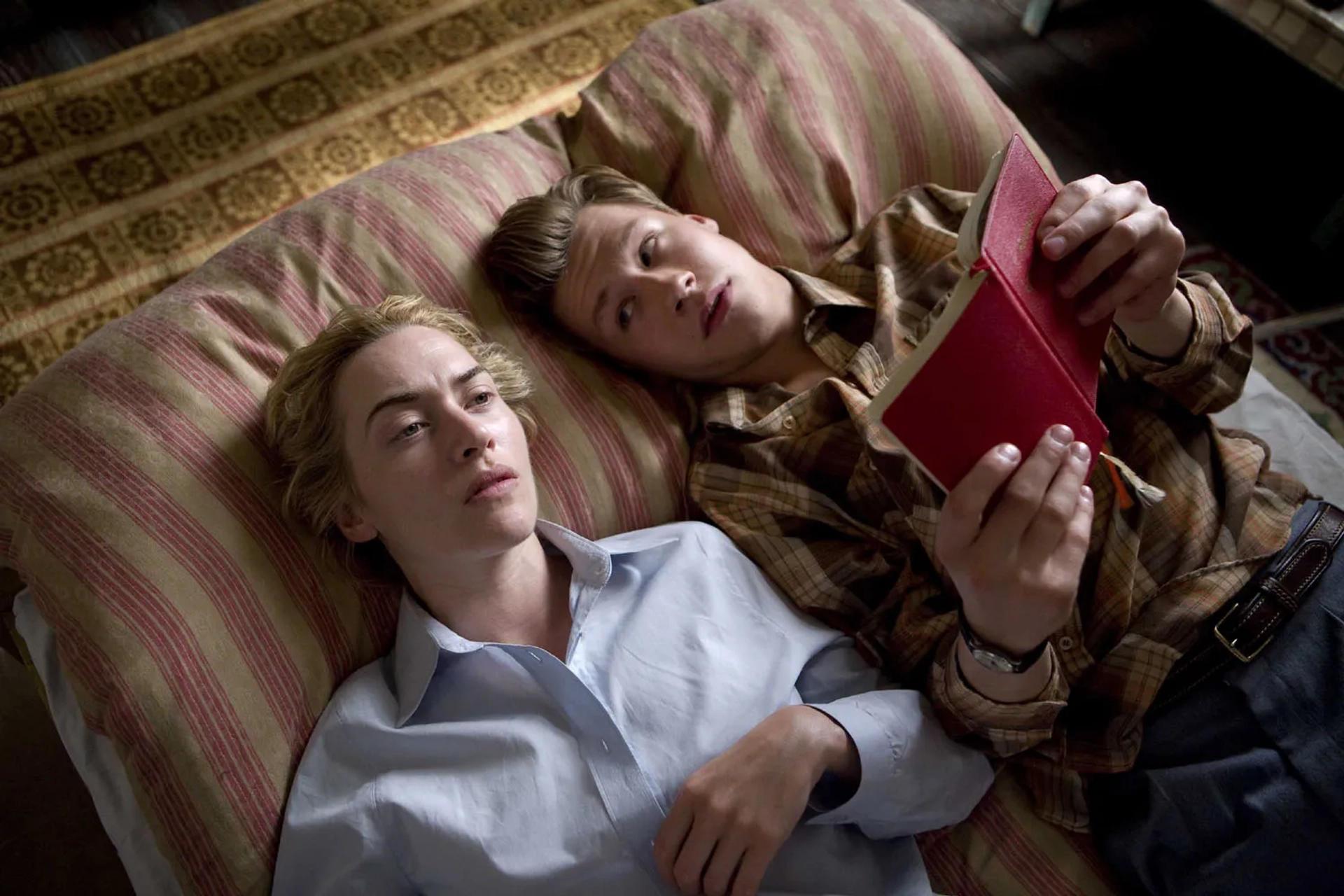 Kate Winslet and David Kross in The Reader (2008)