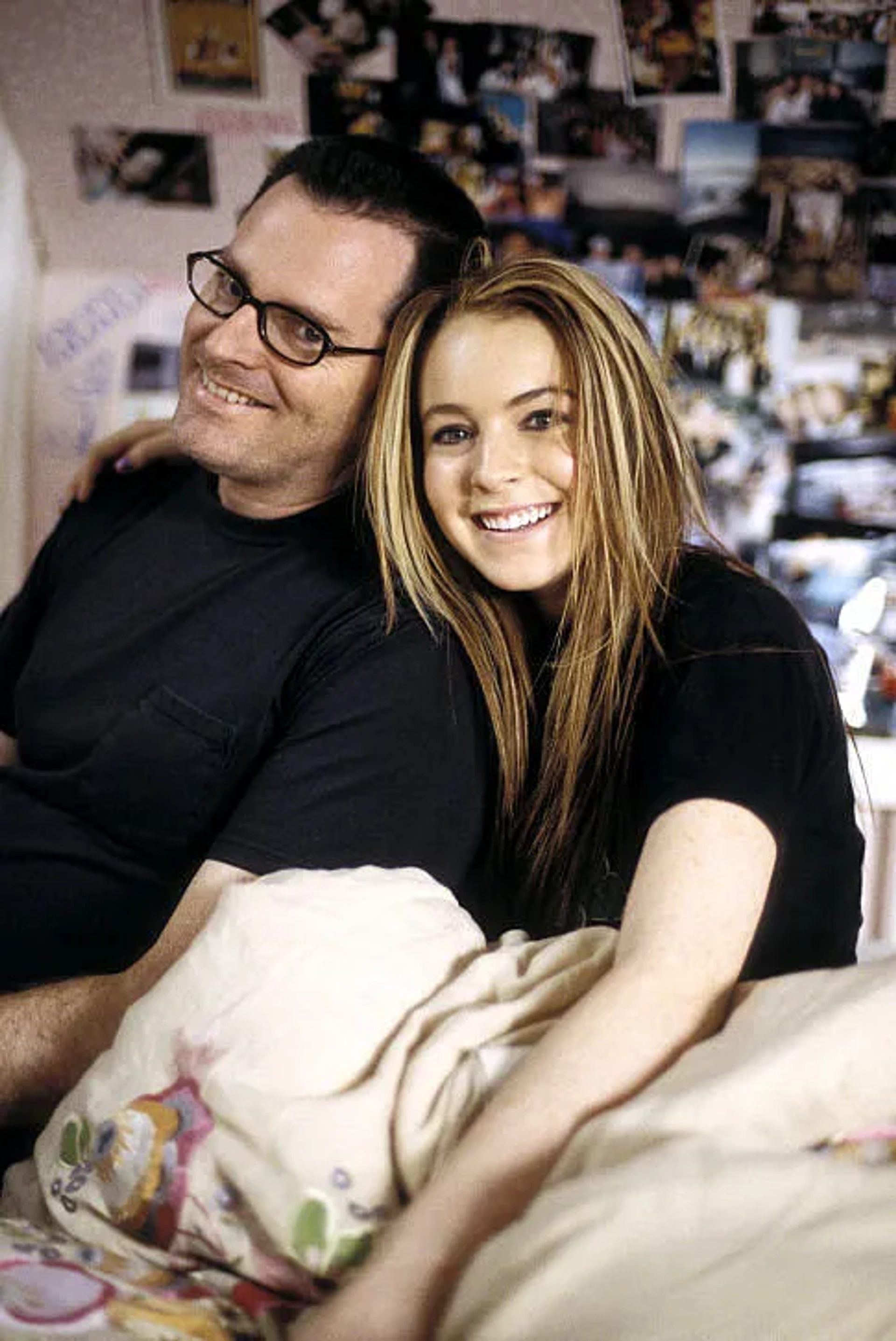 Lindsay Lohan and Mark Waters in Freaky Friday (2003)