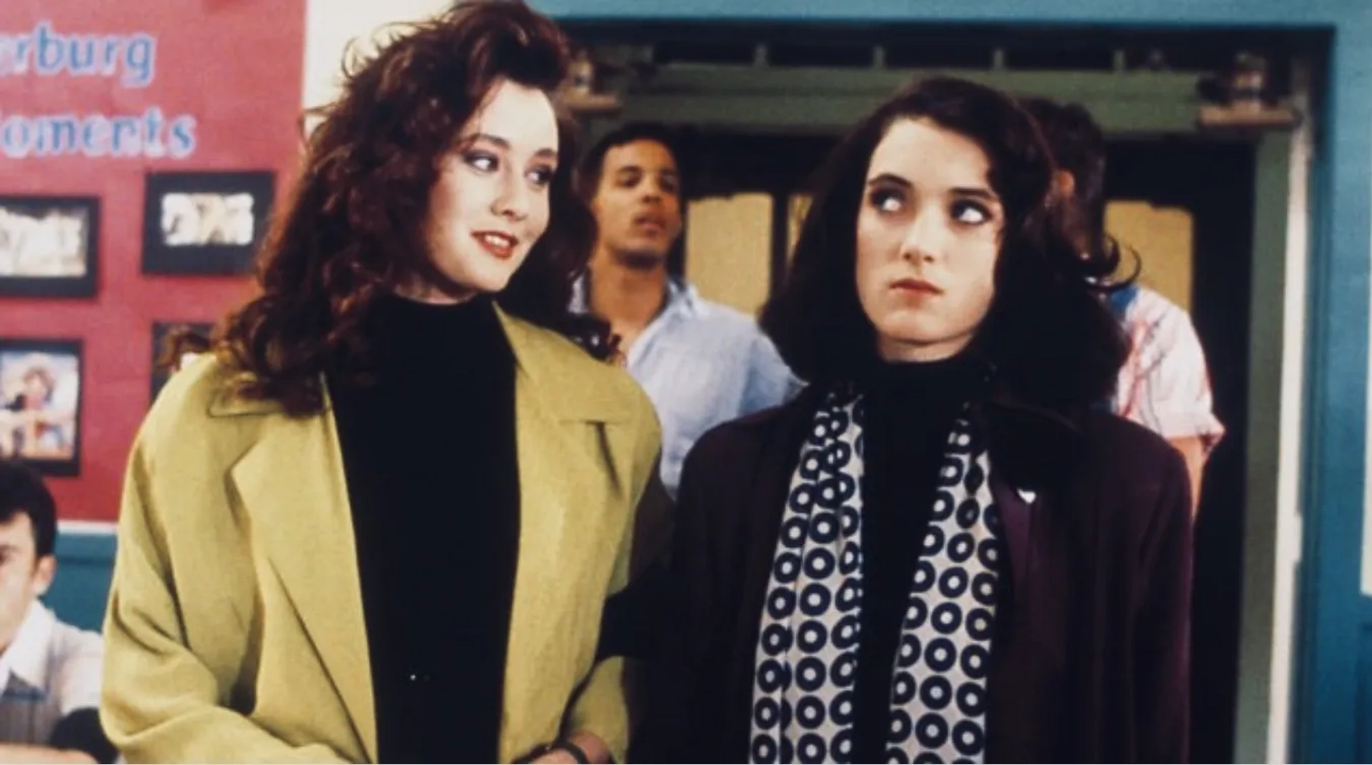 Winona Ryder and Shannen Doherty in Heathers (1988)