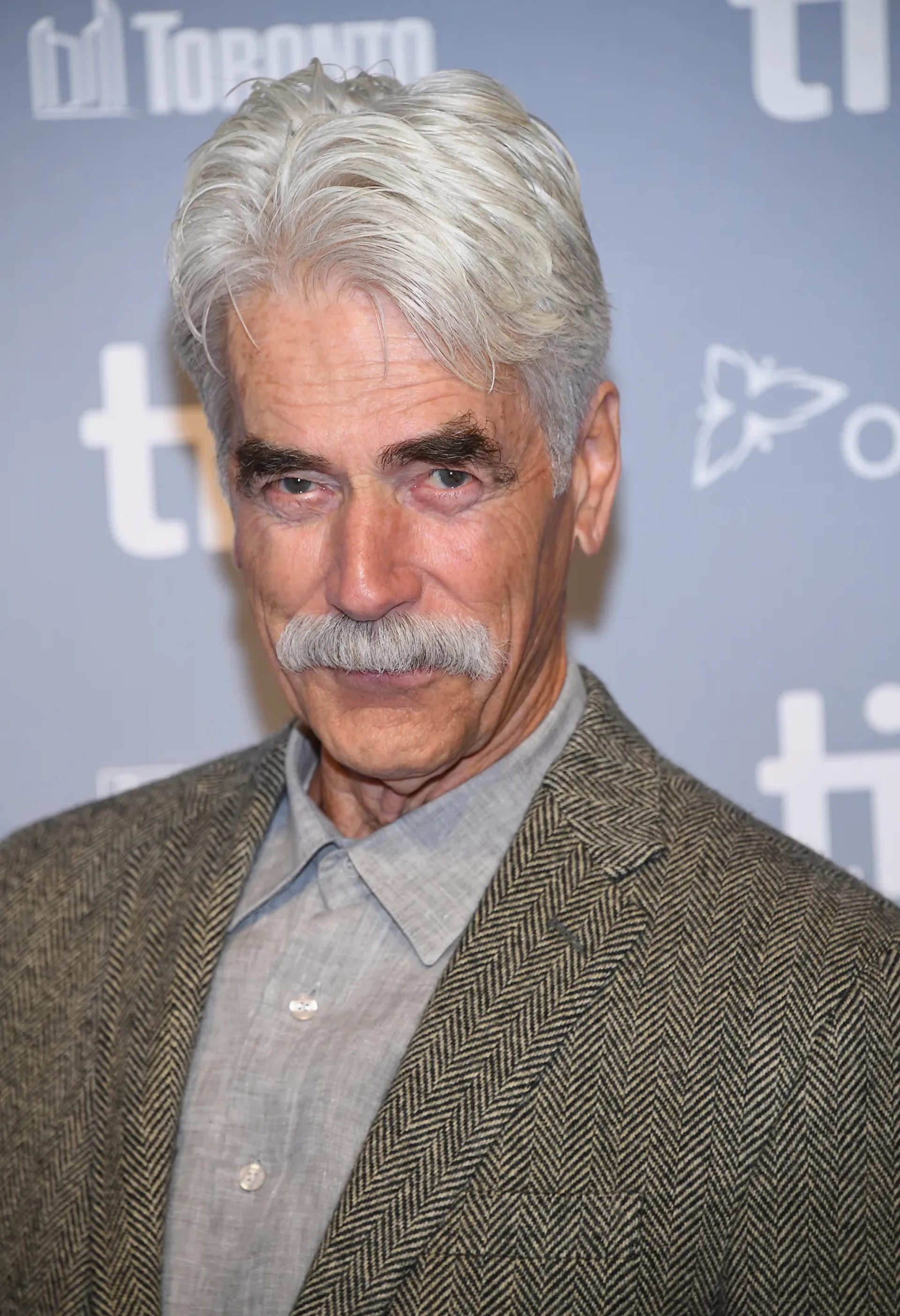 Sam Elliott at an event for A Star Is Born (2018)