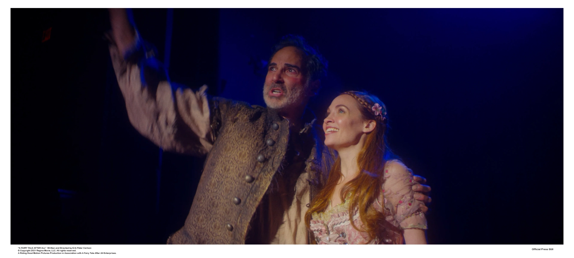 Gabriel Burrafato and Emily Shenaut in A Fairy Tale After All (2022)