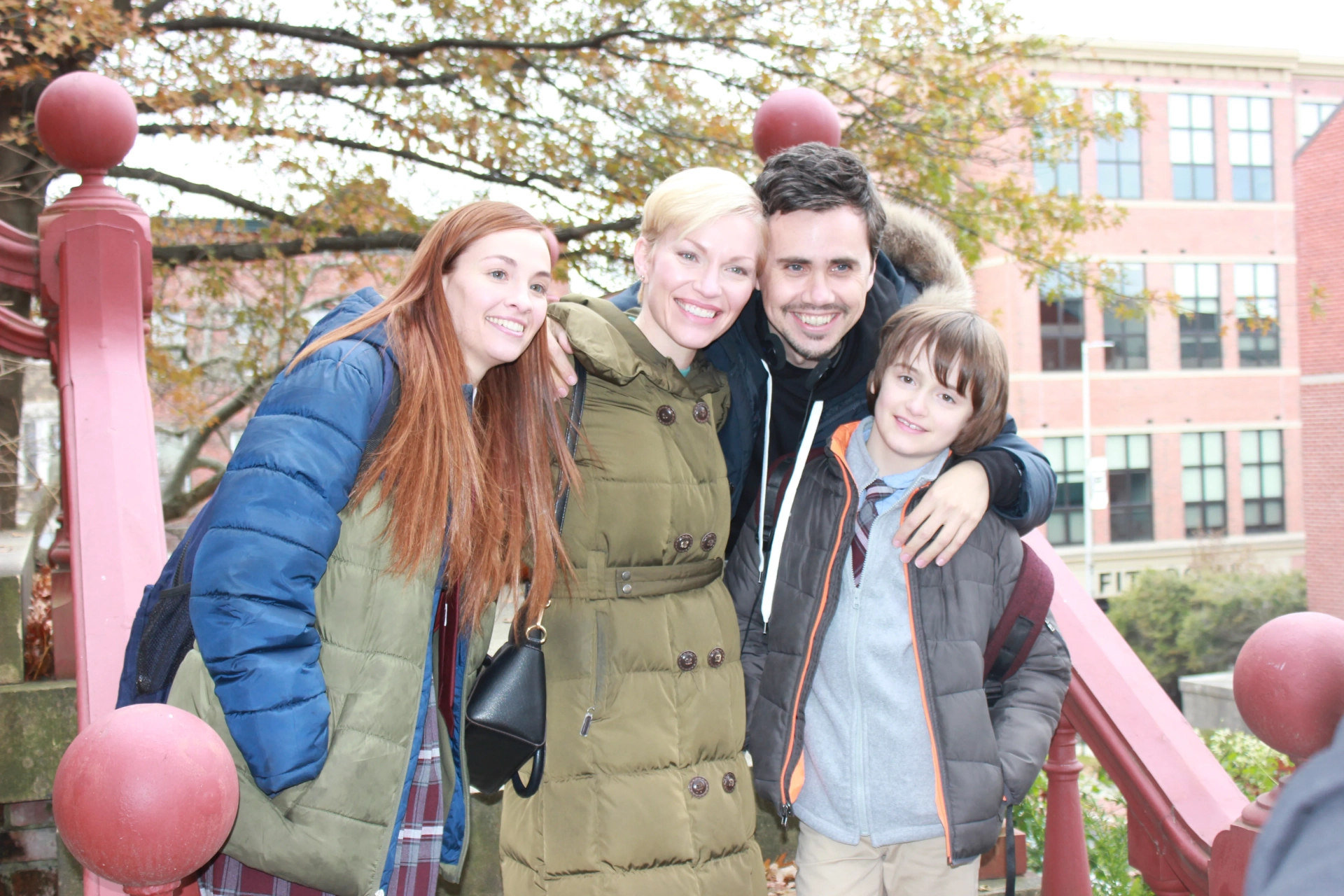Tobin Cleary, Amy Morse, Erik Peter Carlson, and Emily Shenaut in A Fairy Tale After All (2022)