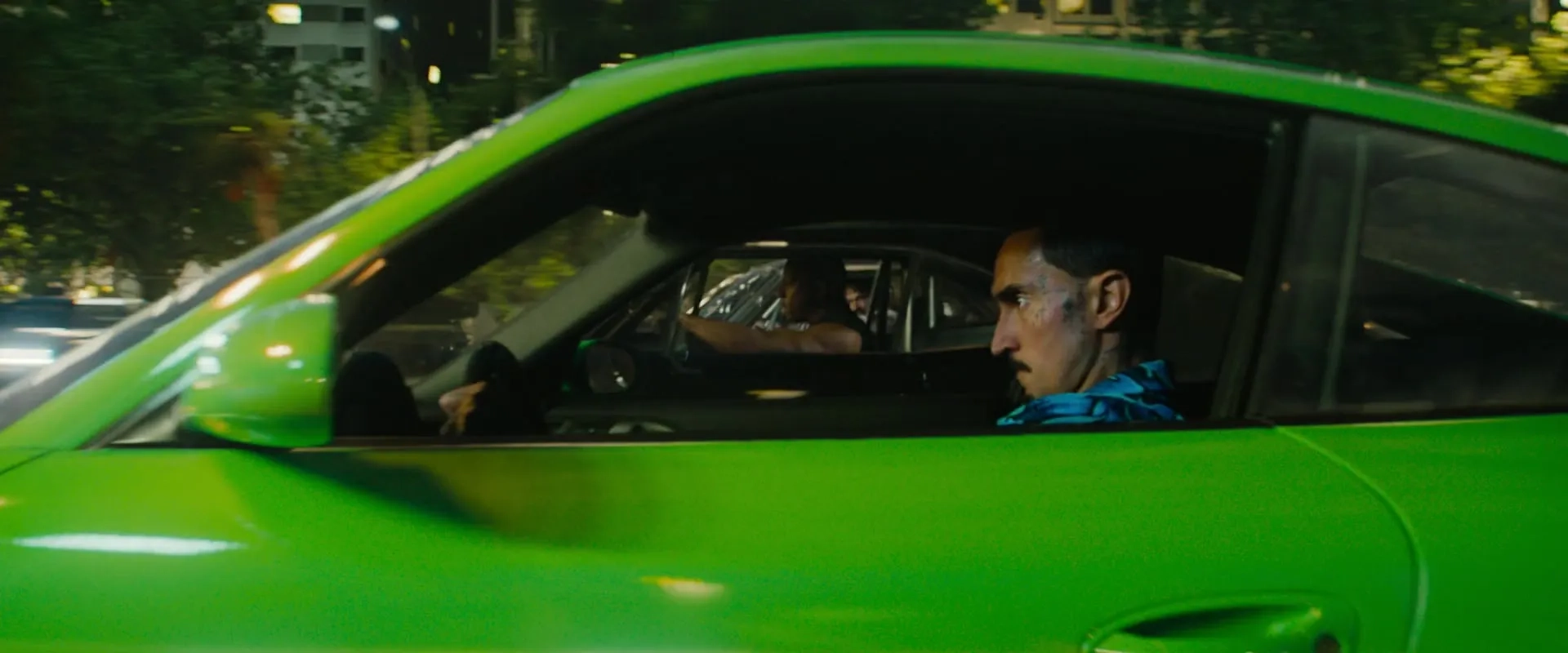 Vin Diesel, Jason Momoa, and Luis Da Silva Jr. in Fast X (2023)