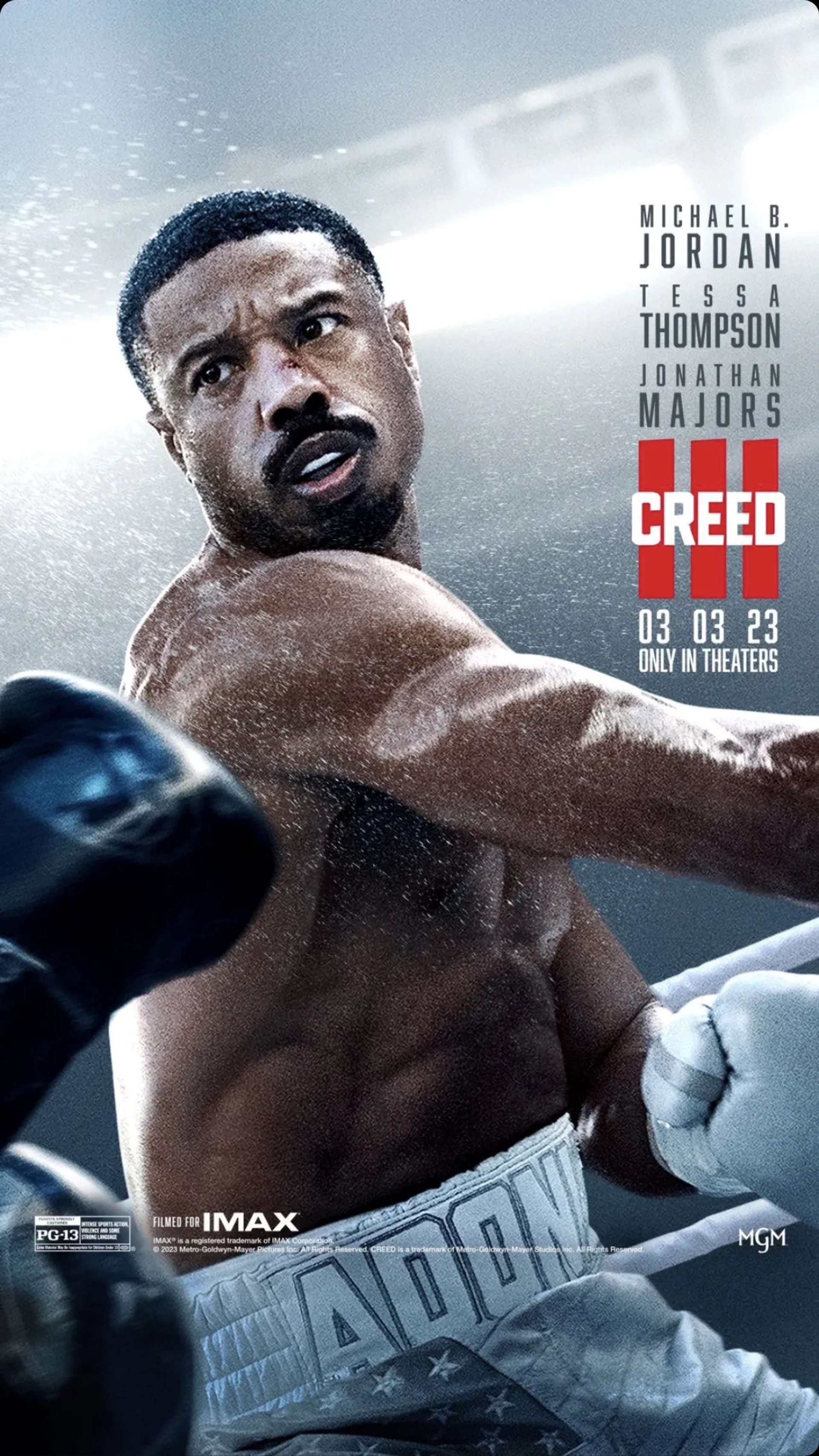 Michael B. Jordan in Creed III (2023)