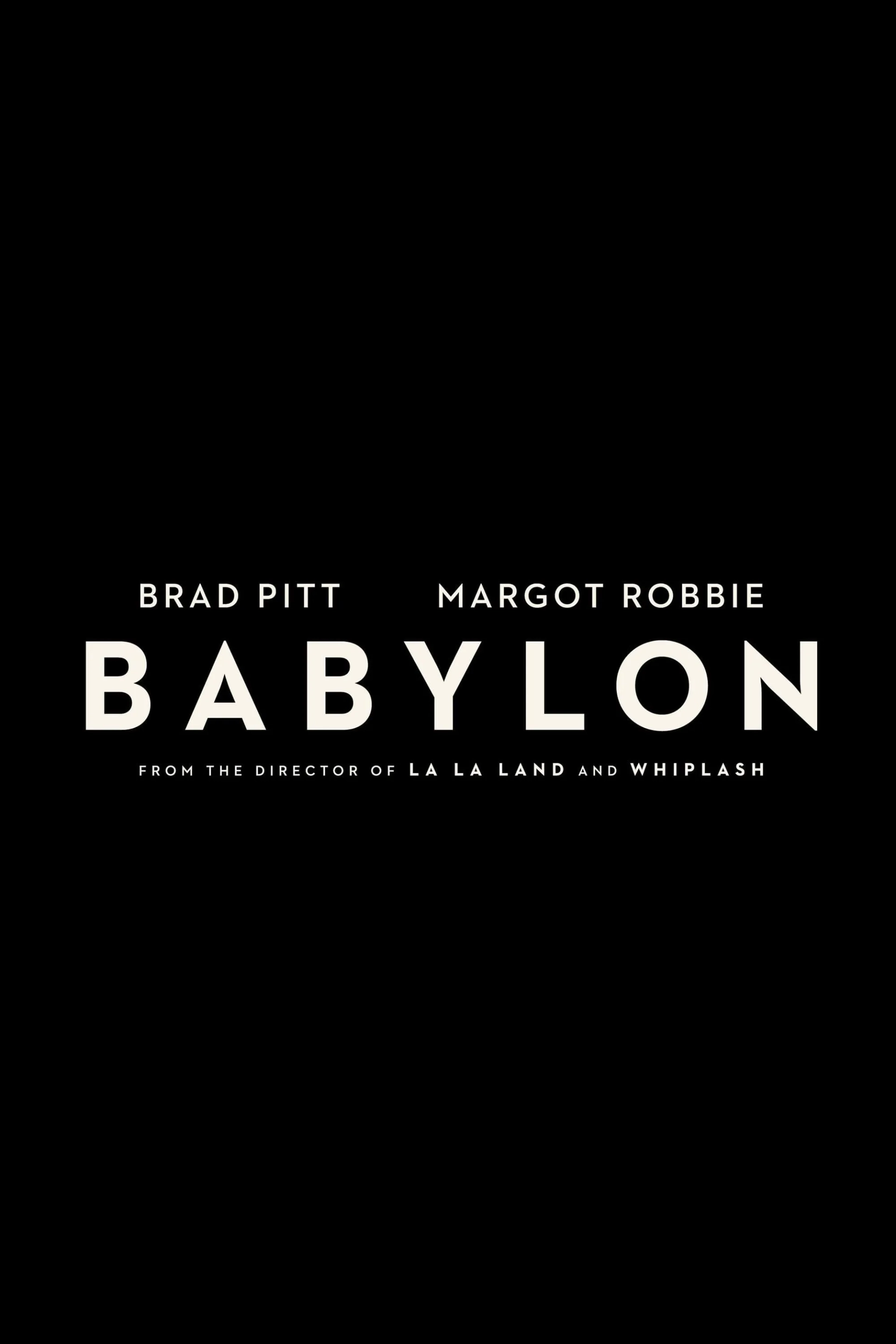 Brad Pitt and Margot Robbie in Babylon (2022)