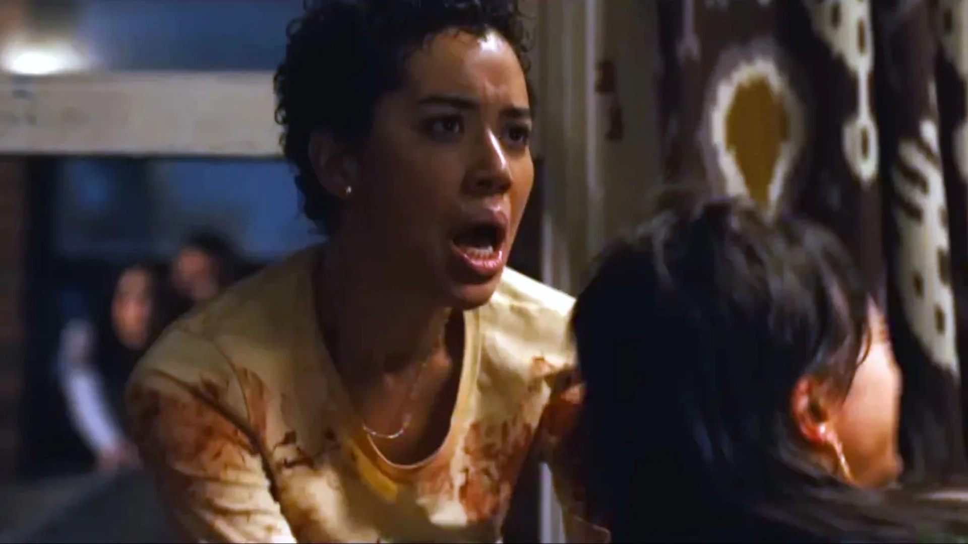 Jasmin Savoy Brown and Devyn Nekoda in Scream VI (2023)