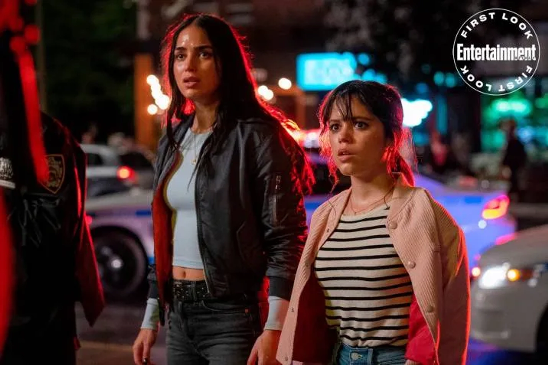 Melissa Barrera and Jenna Ortega in Scream VI (2023)