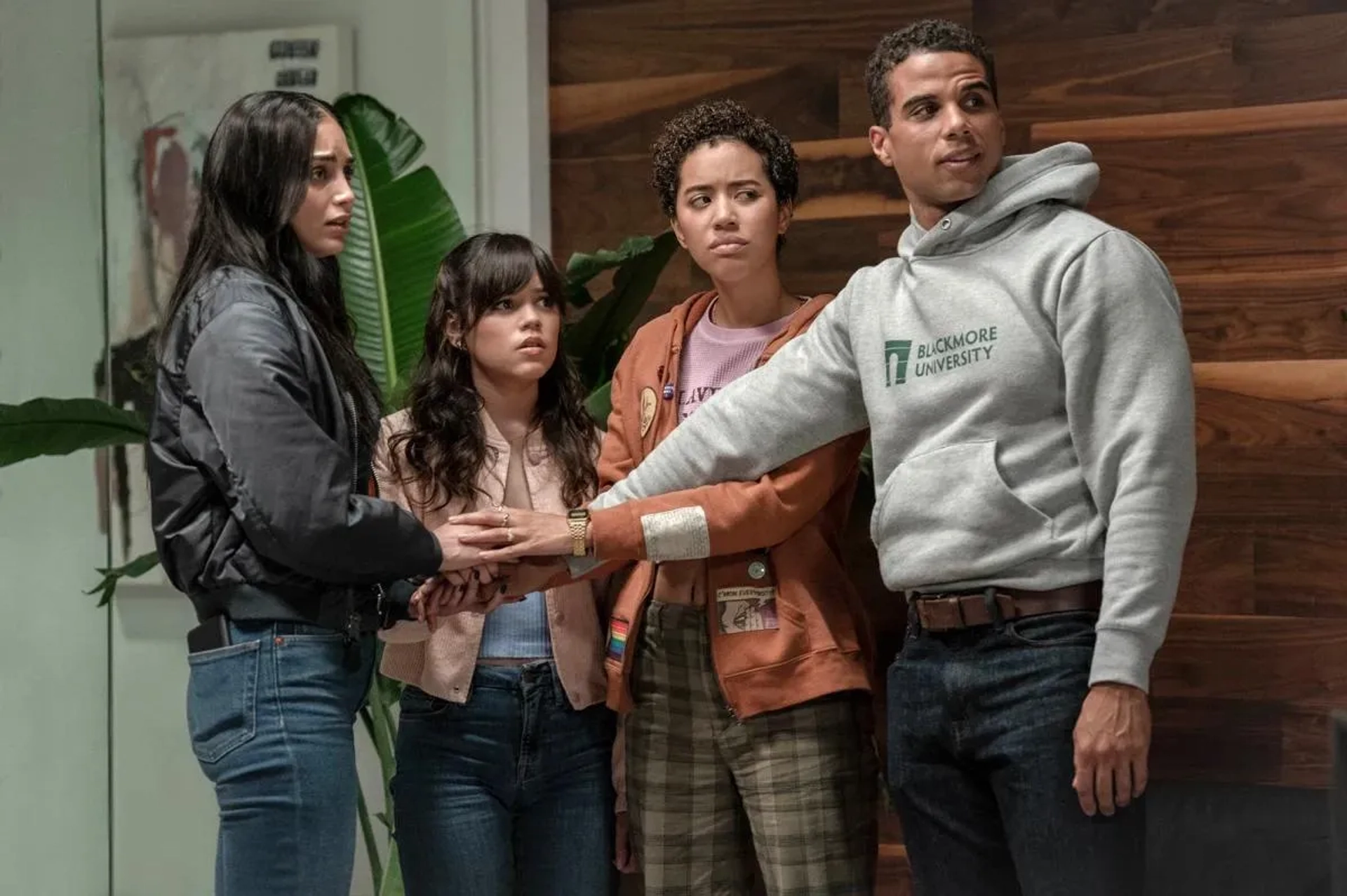 Melissa Barrera and Jenna Ortega in Scream VI (2023)