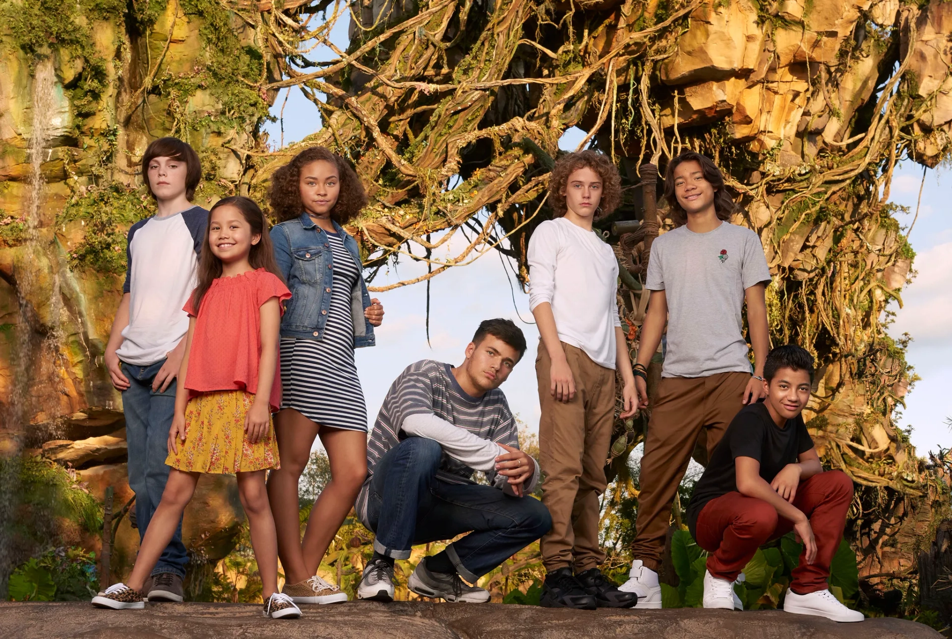 Bailey Bass, Duane Evans Jr., Jack Champion, Britain Dalton, Filip Geljo, Jamie Flatters, and Trinity Jo-Li Bliss in Avatar: The Way of Water (2022)