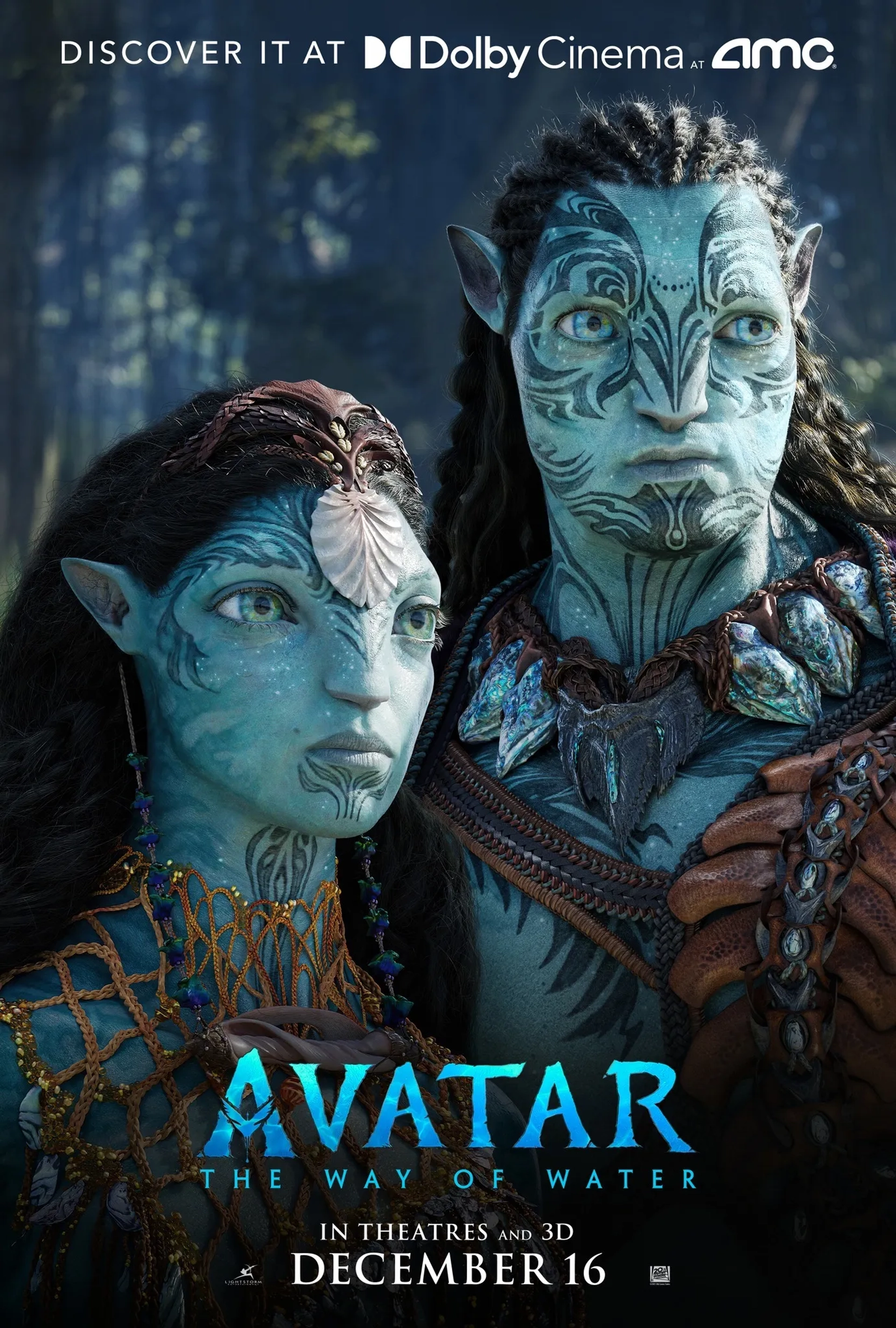 Kate Winslet and Cliff Curtis in Avatar: The Way of Water (2022)