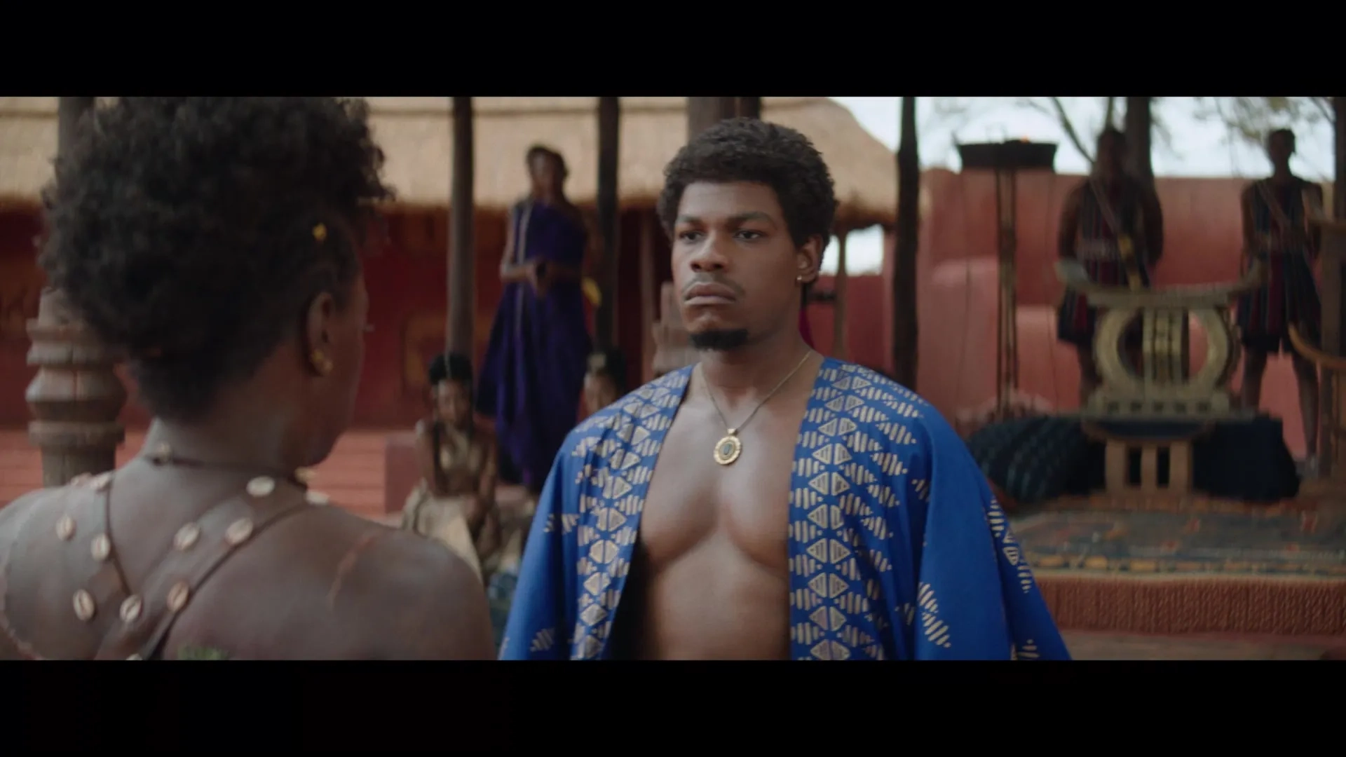 Viola Davis and John Boyega in The Woman King (2022)