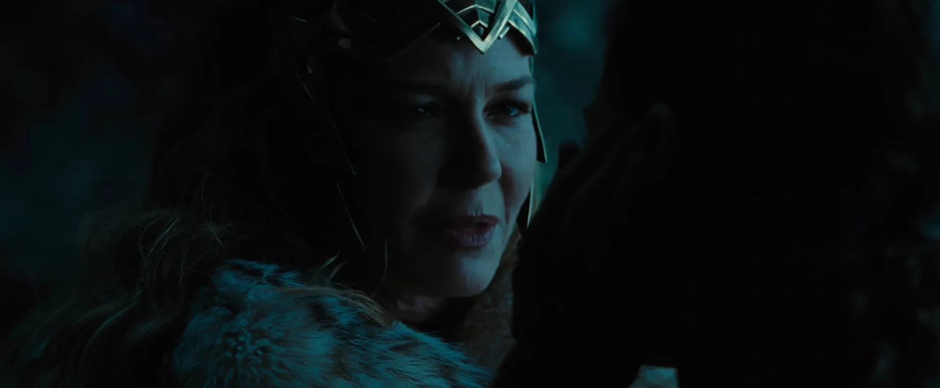 Connie Nielsen and Gal Gadot in Wonder Woman (2017)