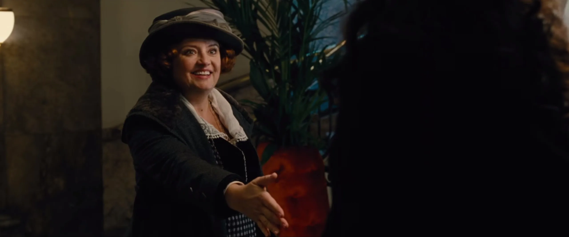 Lucy Davis and Gal Gadot in Wonder Woman (2017)