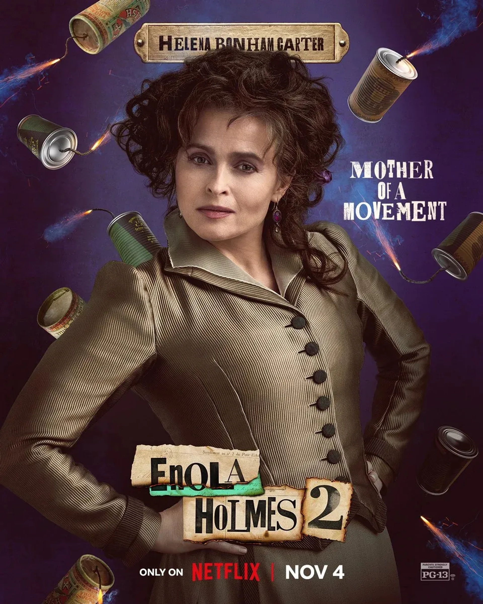 Helena Bonham Carter in Enola Holmes 2 (2022)