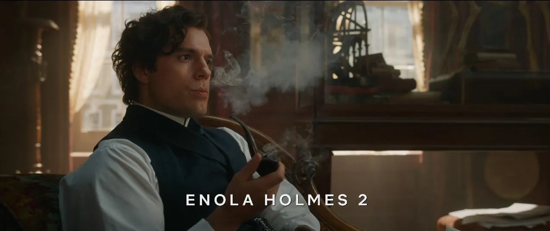 Henry Cavill in Enola Holmes 2 (2022)