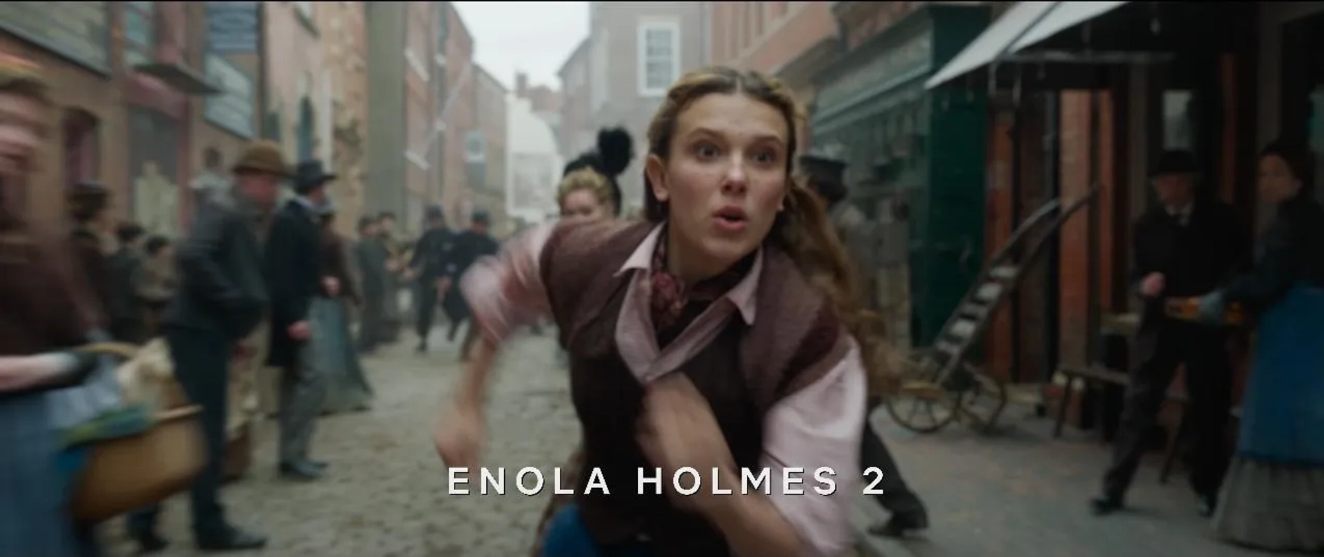 Millie Bobby Brown in Enola Holmes 2 (2022)