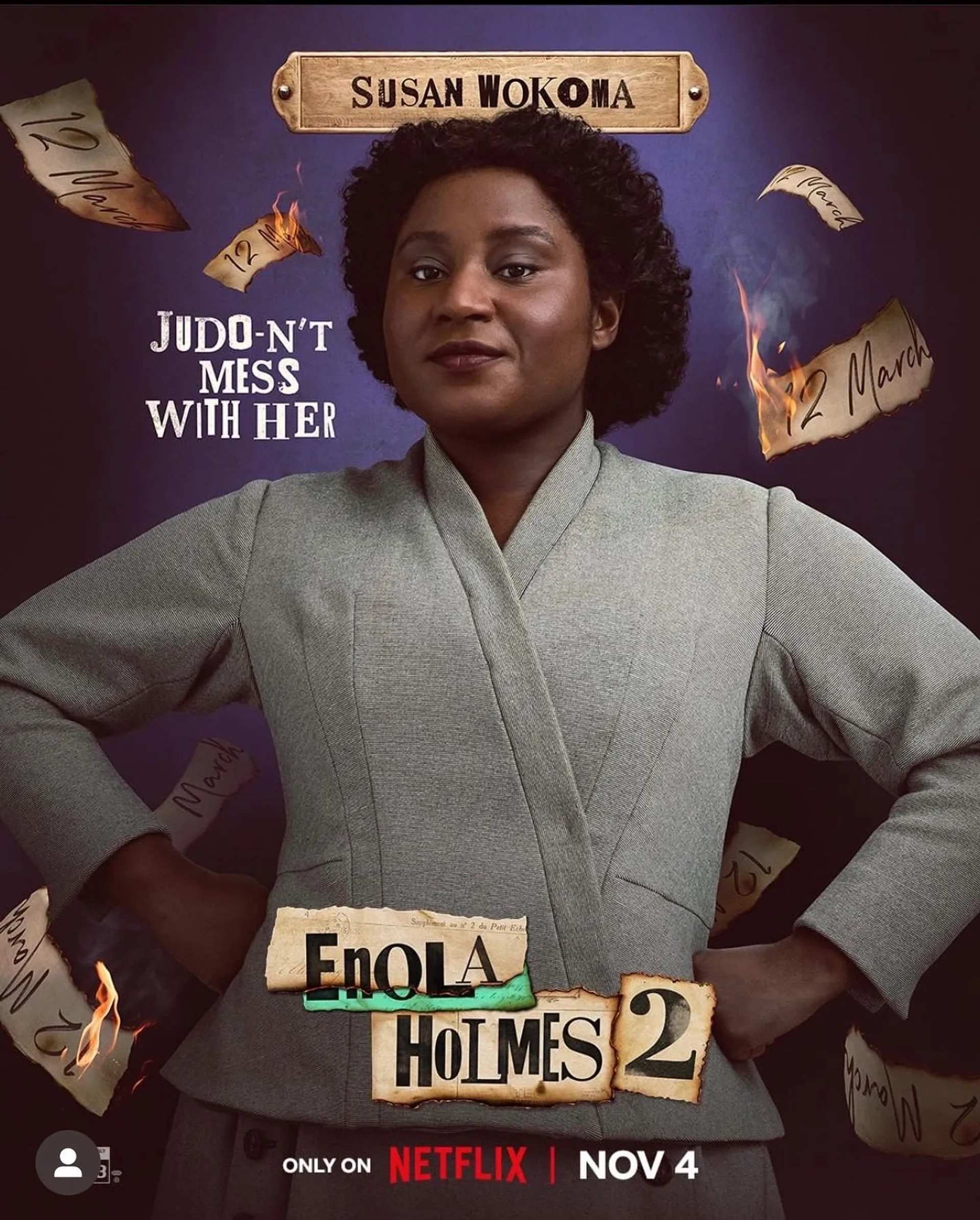 Susan Wokoma in Enola Holmes 2 (2022)