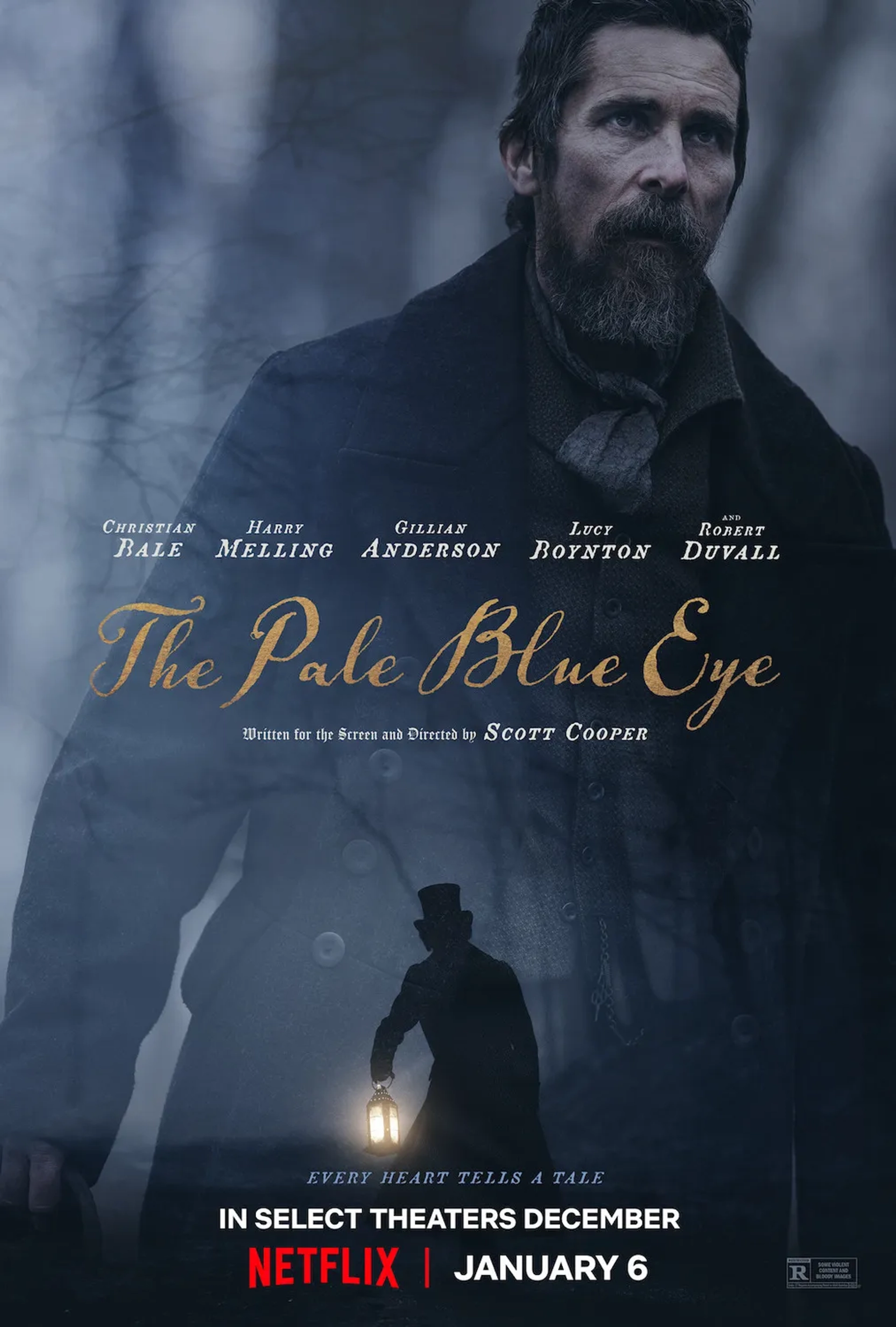 Christian Bale in The Pale Blue Eye (2022)