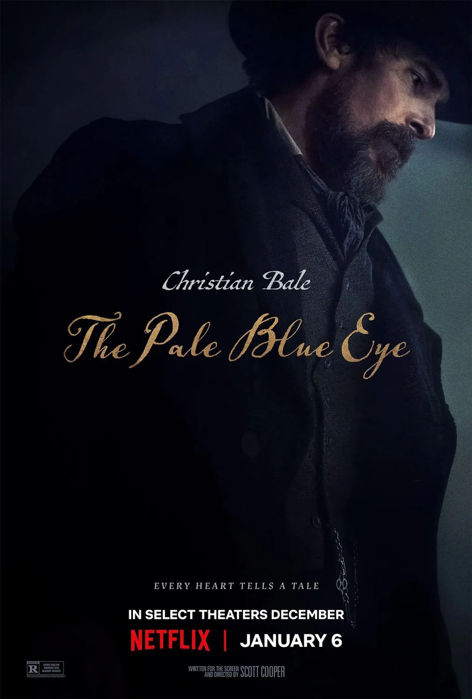 Christian Bale in The Pale Blue Eye (2022)