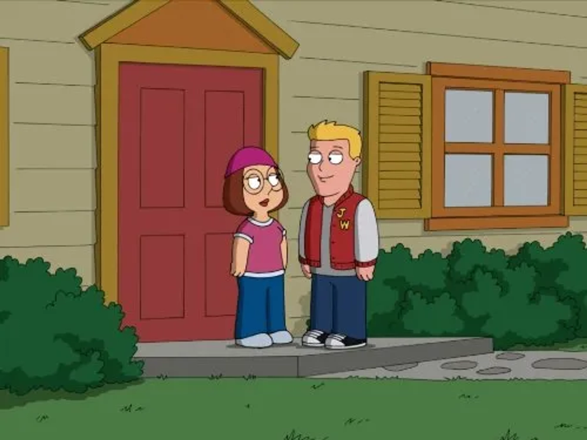 Mila Kunis and Chris Cox in Family Guy (1999)