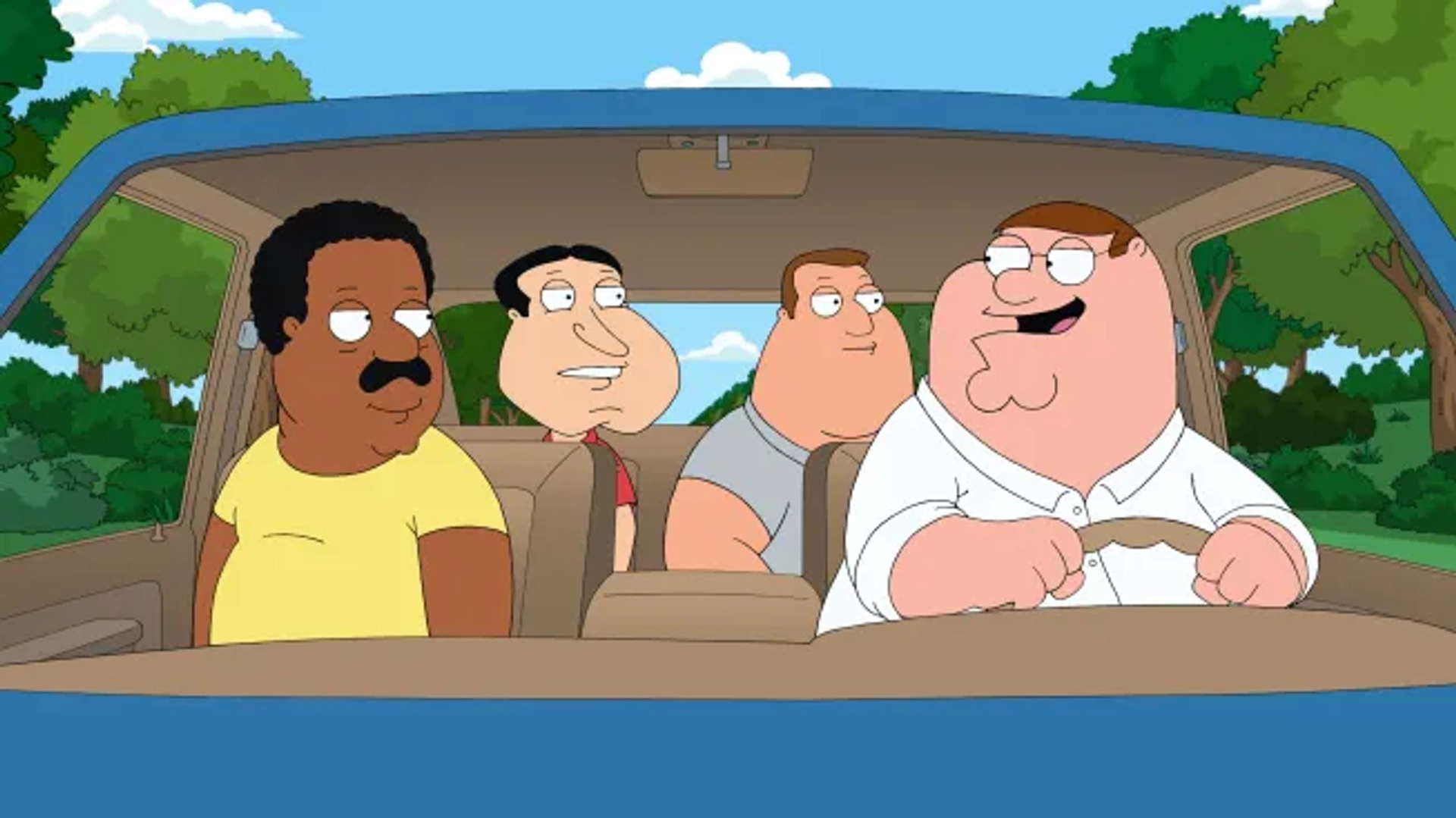 Seth MacFarlane, Patrick Warburton, and Mike Henry in Family Guy (1999)