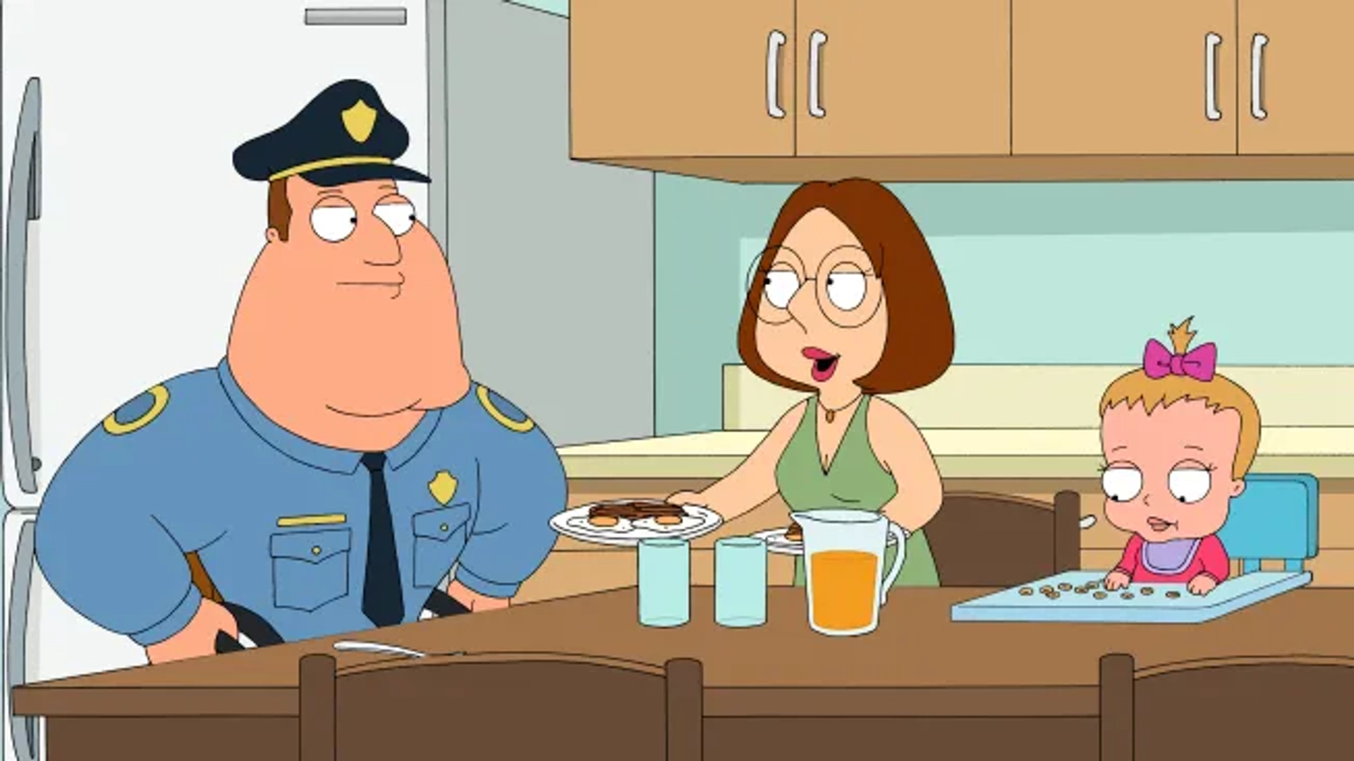 Patrick Stewart, Mila Kunis, and Patrick Warburton in Family Guy (1999)