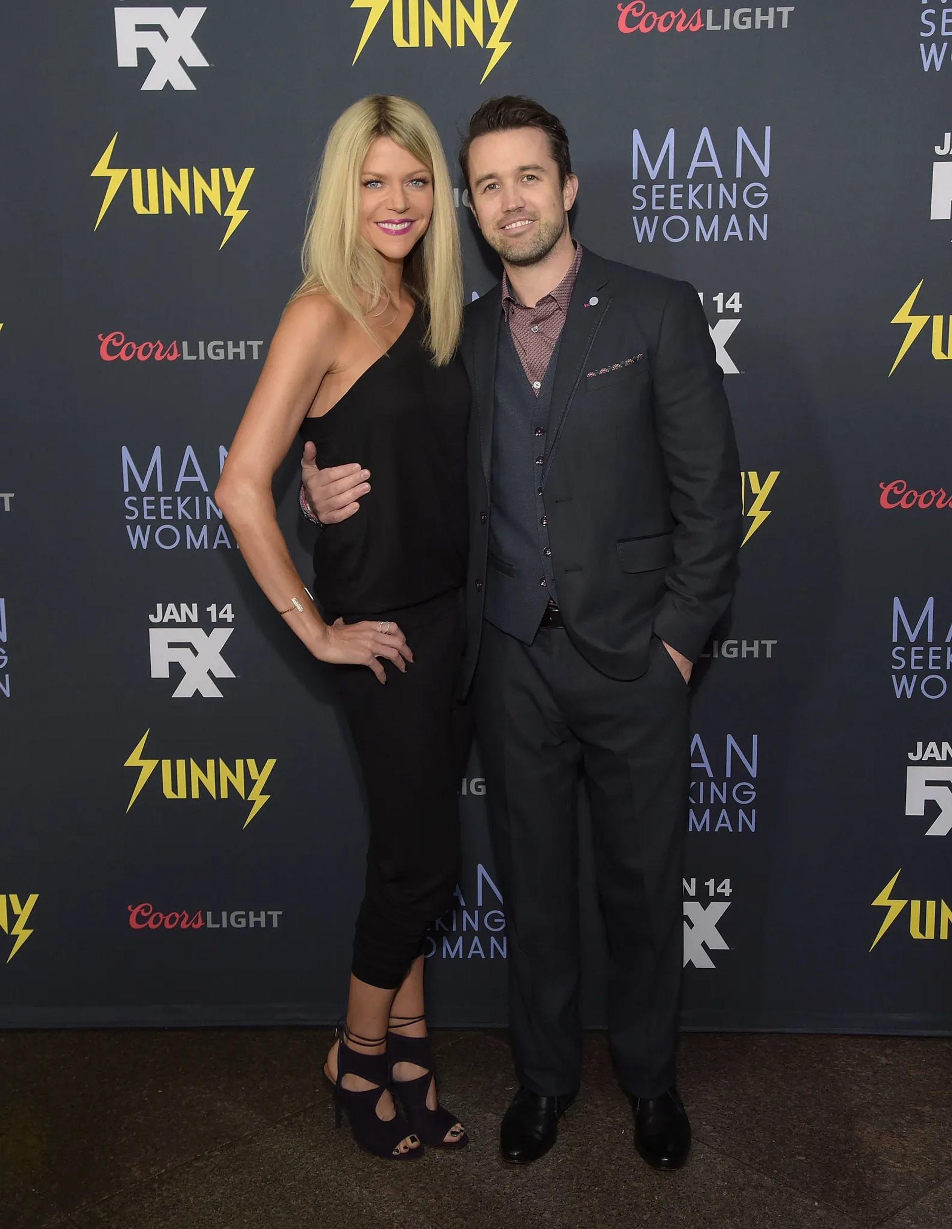 Rob McElhenney and Kaitlin Olson at an event for It's Always Sunny in Philadelphia (2005)