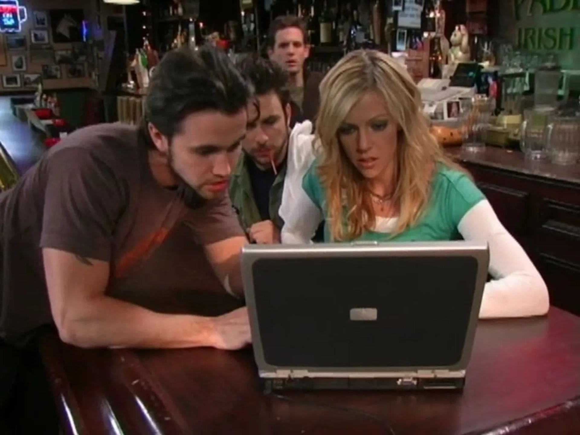 Charlie Day, Rob McElhenney, Kaitlin Olson, and Glenn Howerton in It's Always Sunny in Philadelphia (2005)