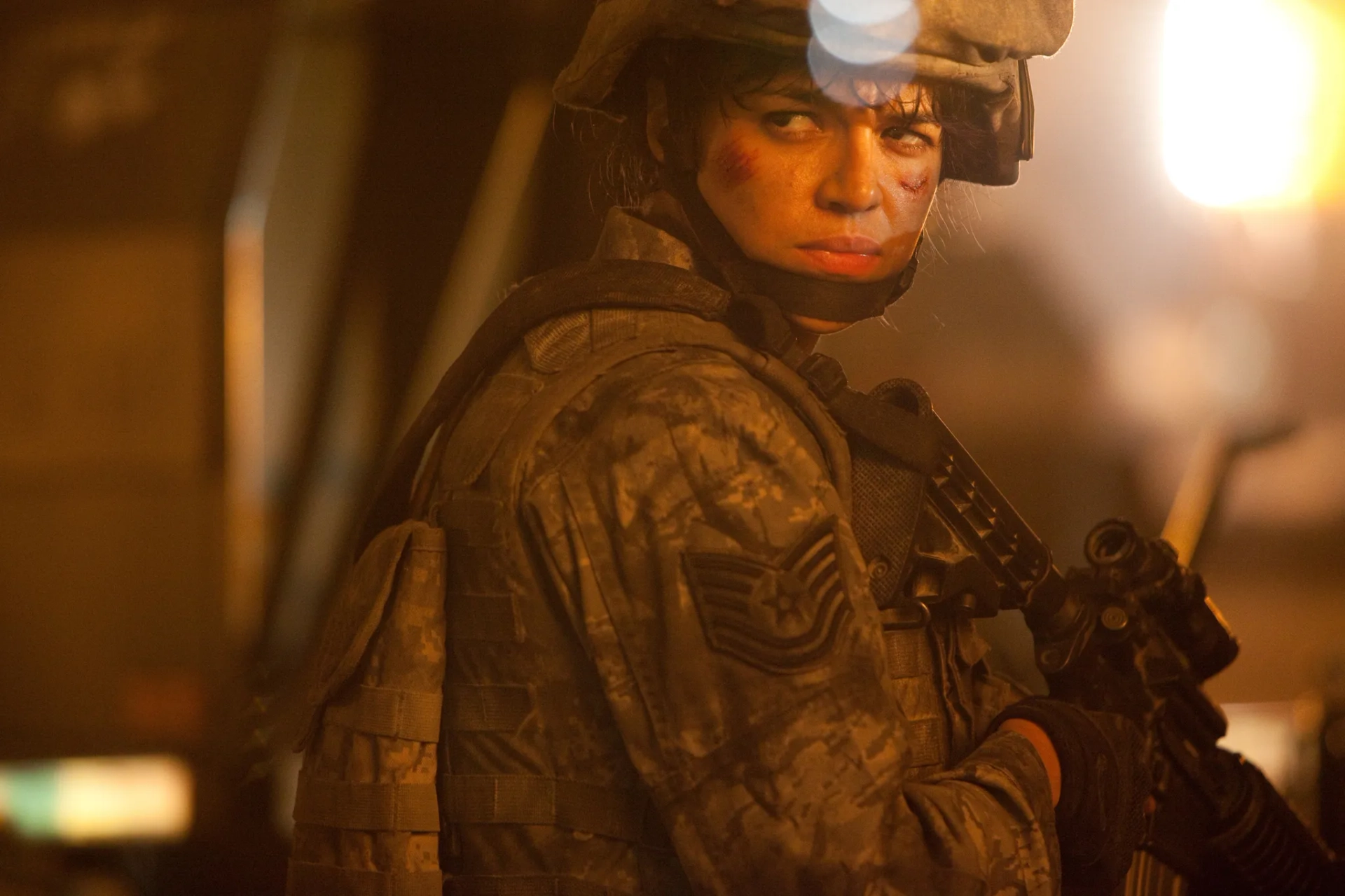 Michelle Rodriguez in Battle Los Angeles (2011)