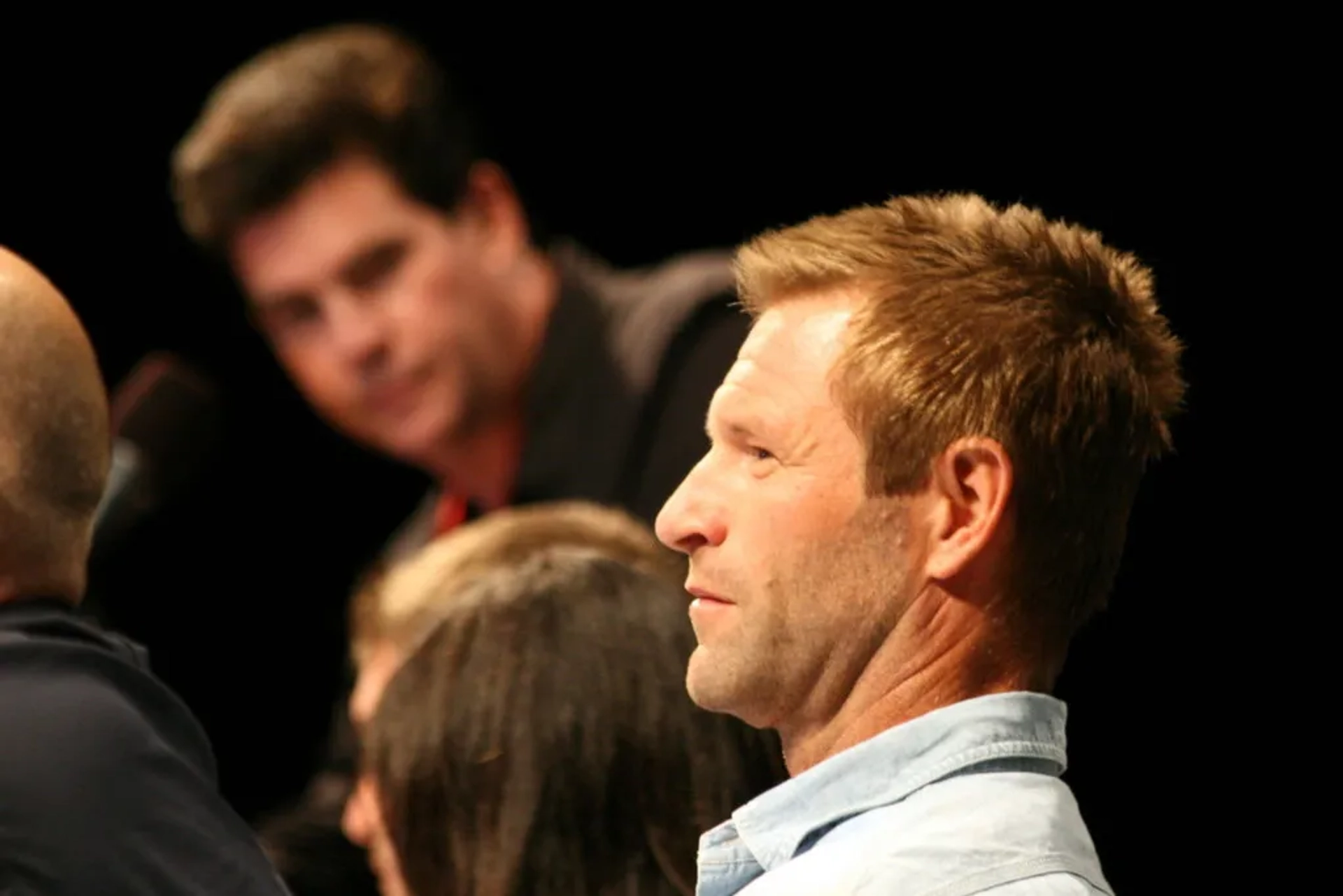 Aaron Eckhart at an event for Battle Los Angeles (2011)