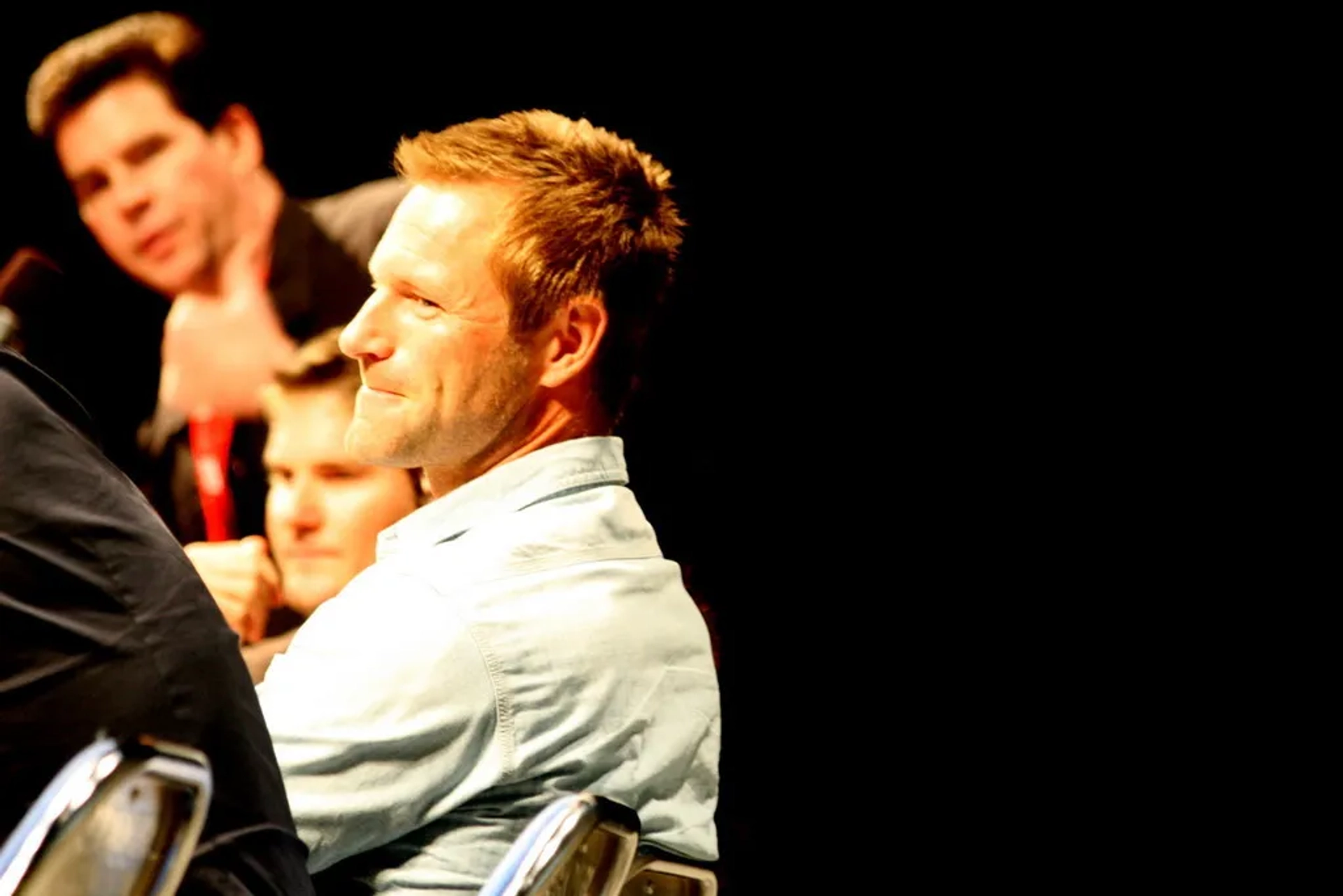 Aaron Eckhart at an event for Battle Los Angeles (2011)