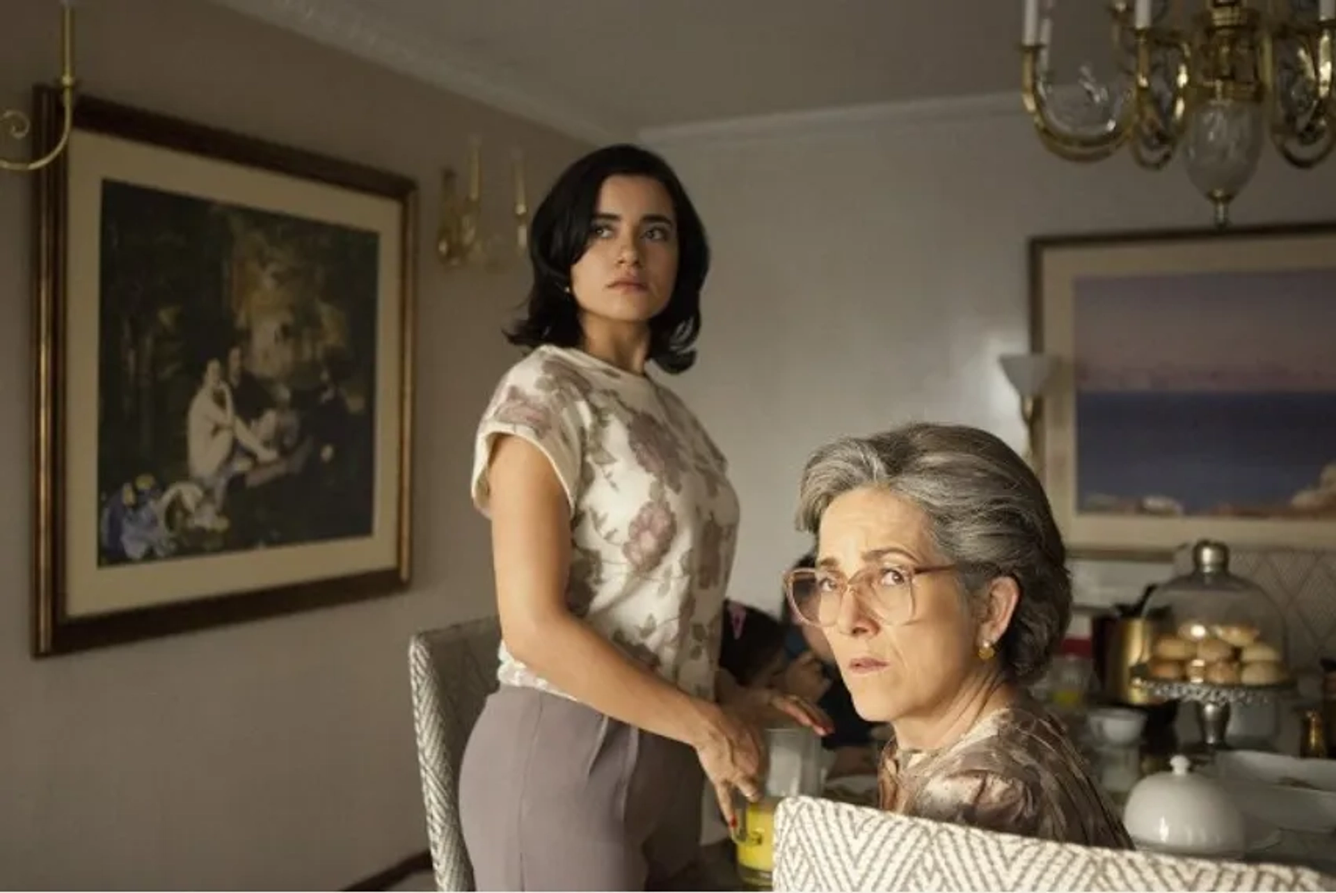 Paulina García and Paulina Gaitan in Narcos (2015)