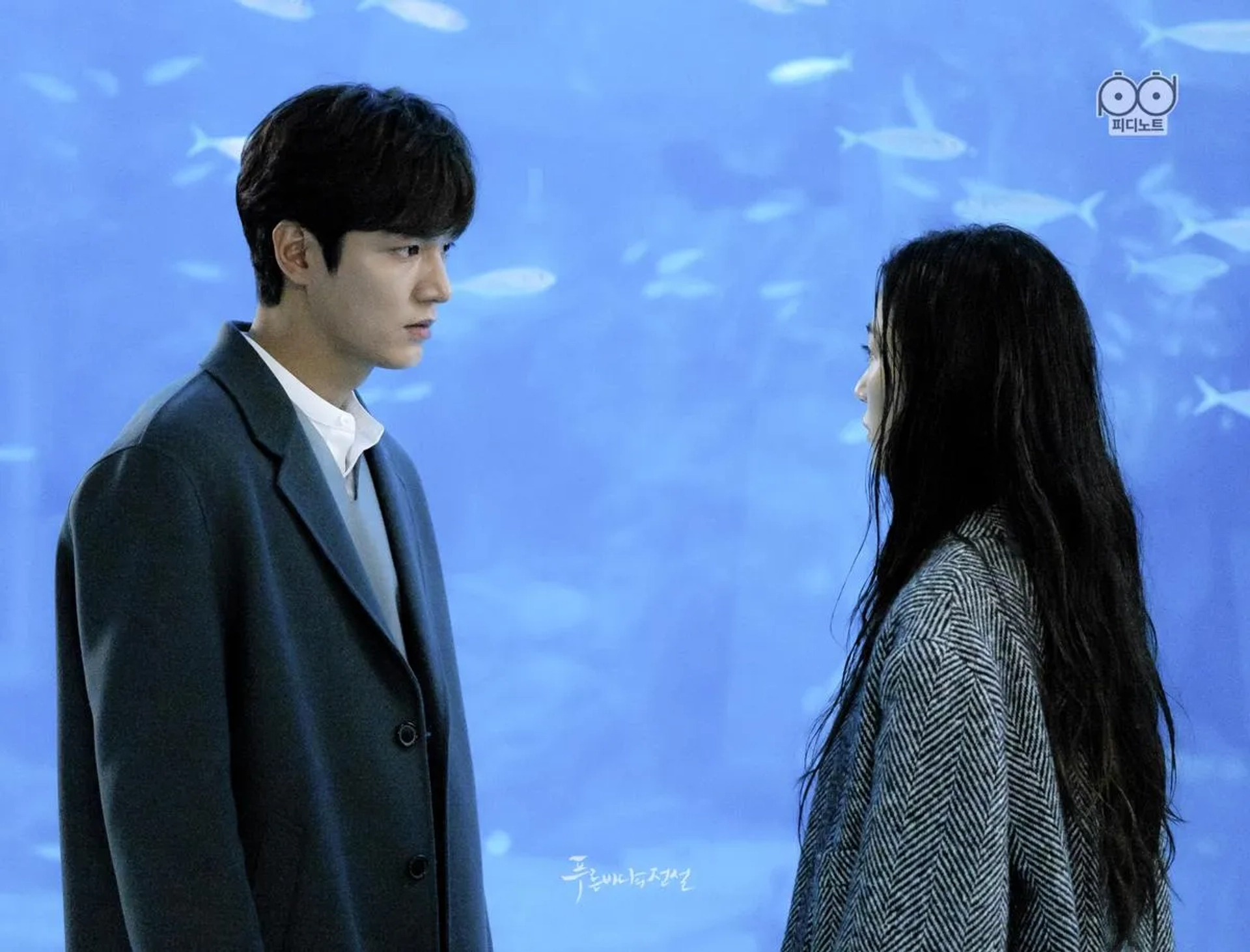 Jun Ji-hyun and Lee Min-ho in Legend of the Blue Sea (2016)