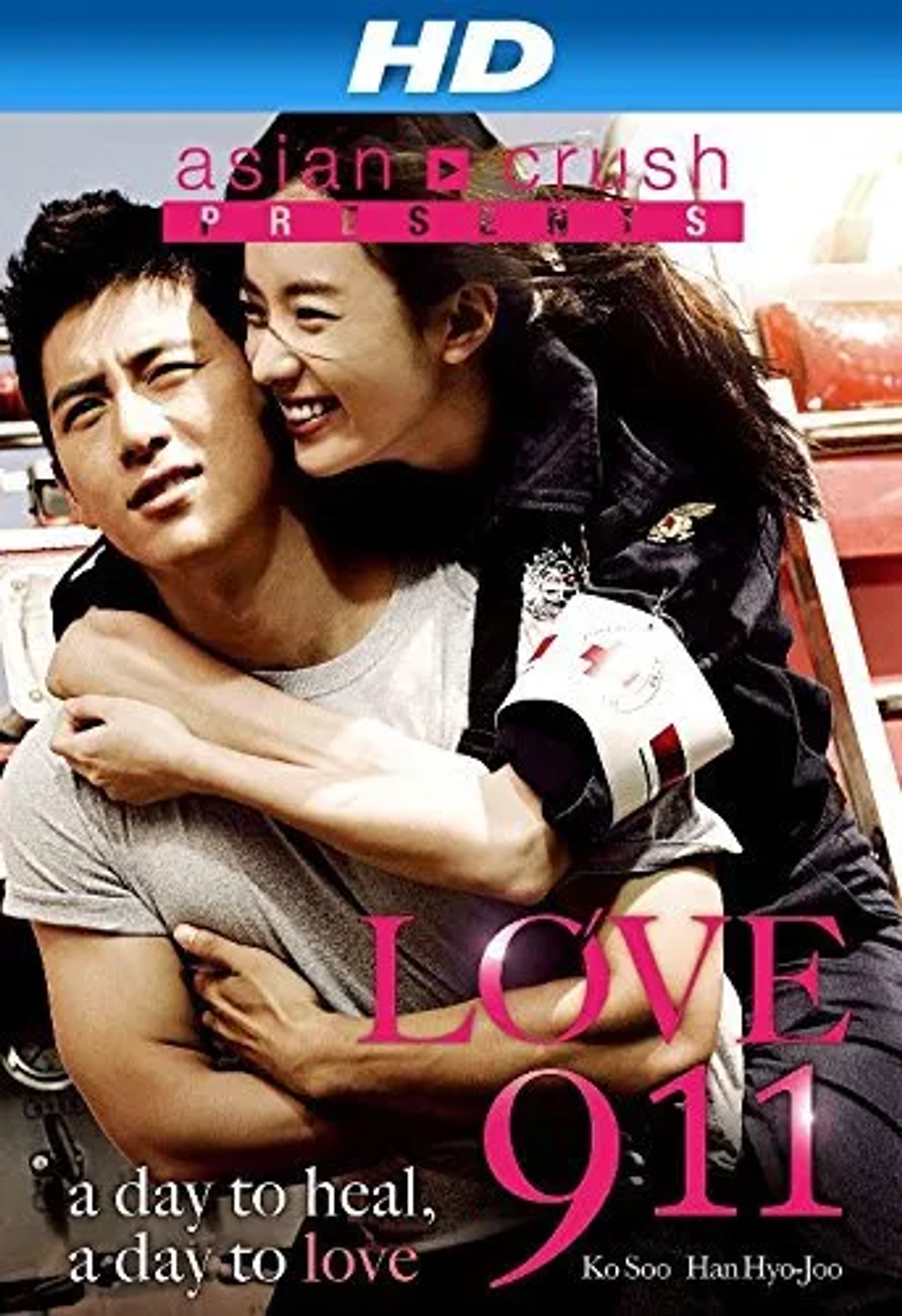 Go Soo and Han Hyo-joo in Love 911 (2012)