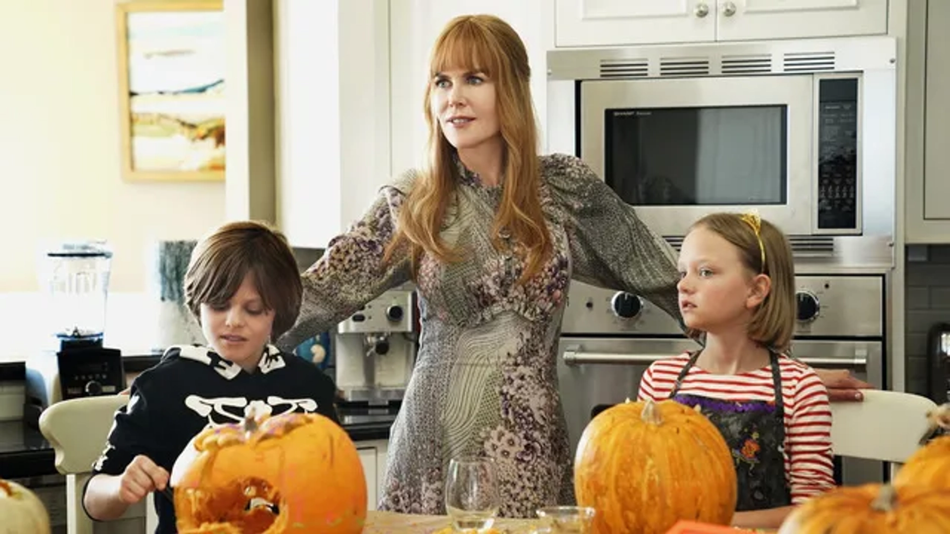 Nicole Kidman, Ivy George, and Nicholas Crovetti in Big Little Lies (2017)