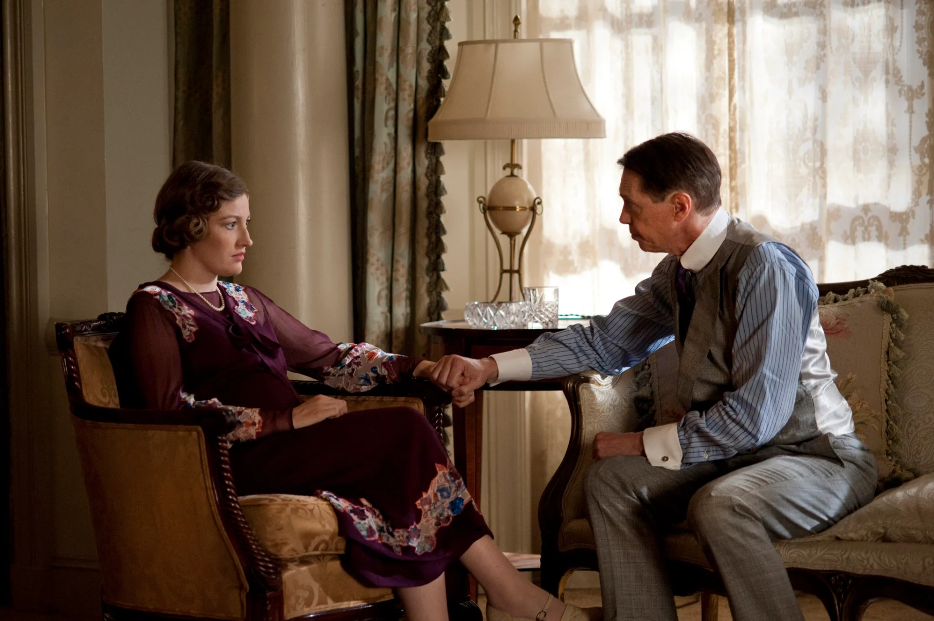 Steve Buscemi and Kelly Macdonald in Boardwalk Empire (2010)