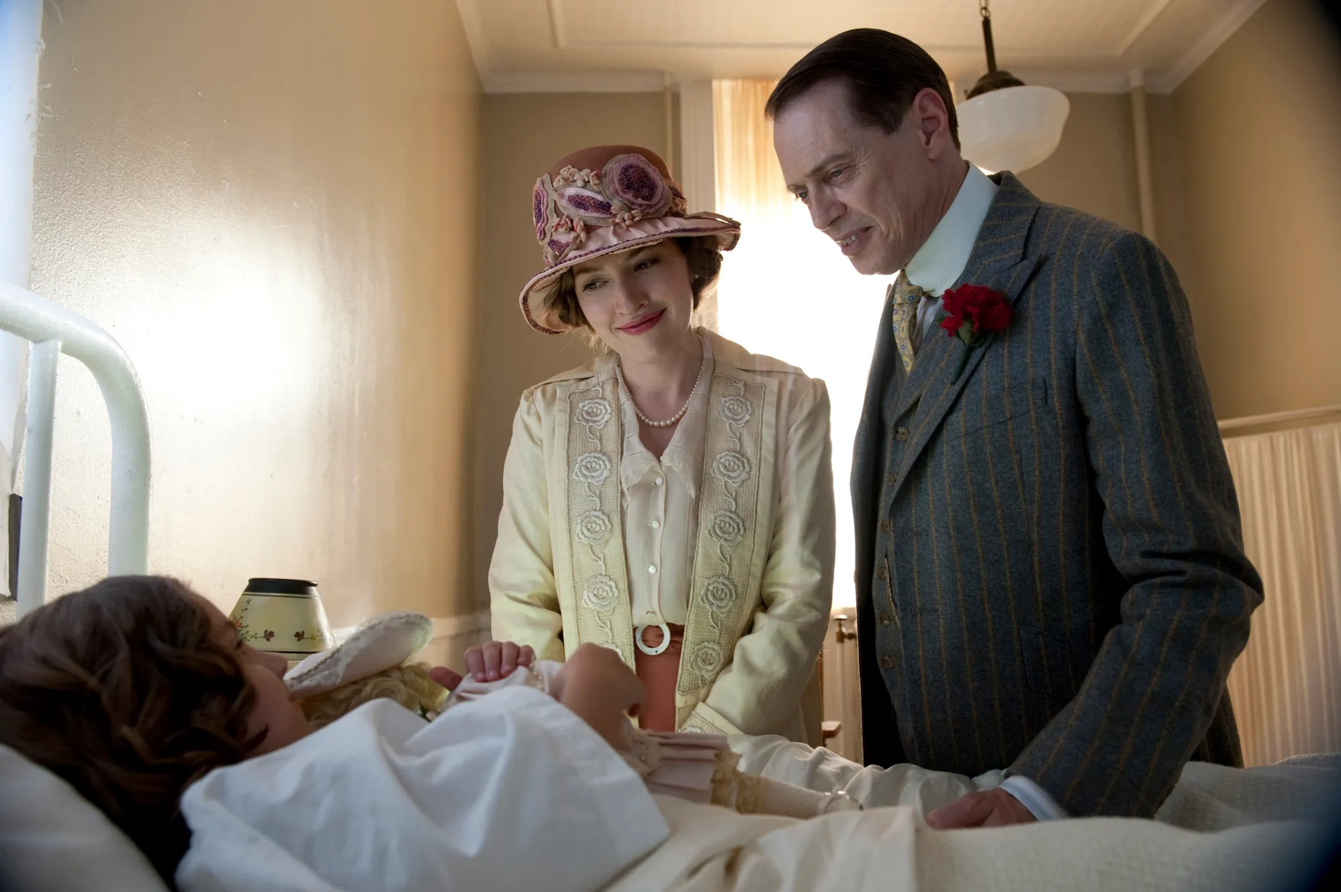 Steve Buscemi and Kelly Macdonald in Boardwalk Empire (2010)