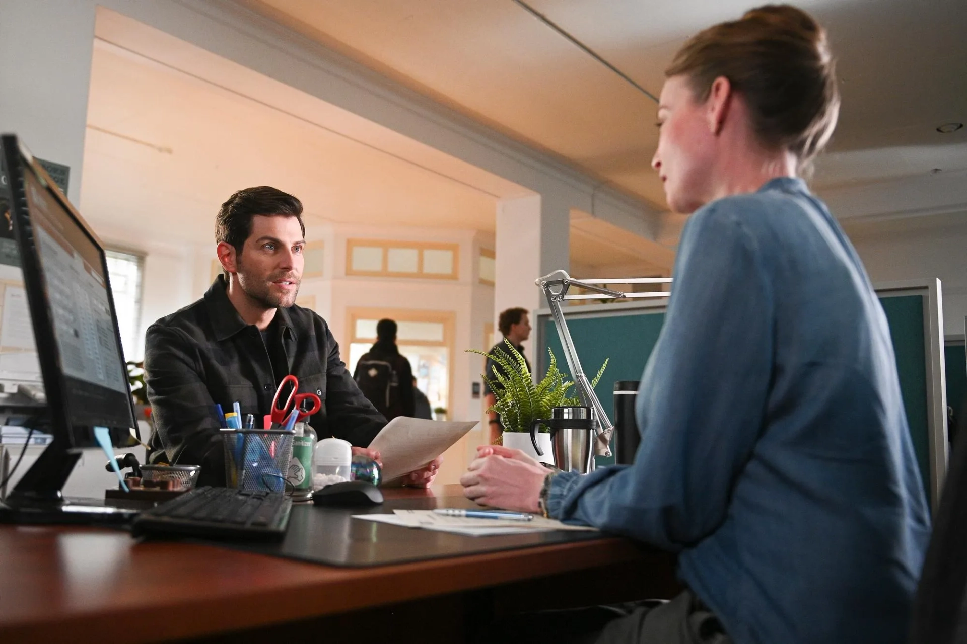 Rachel Nichols and David Giuntoli in A Million Little Things: No Place Like Home (2023)