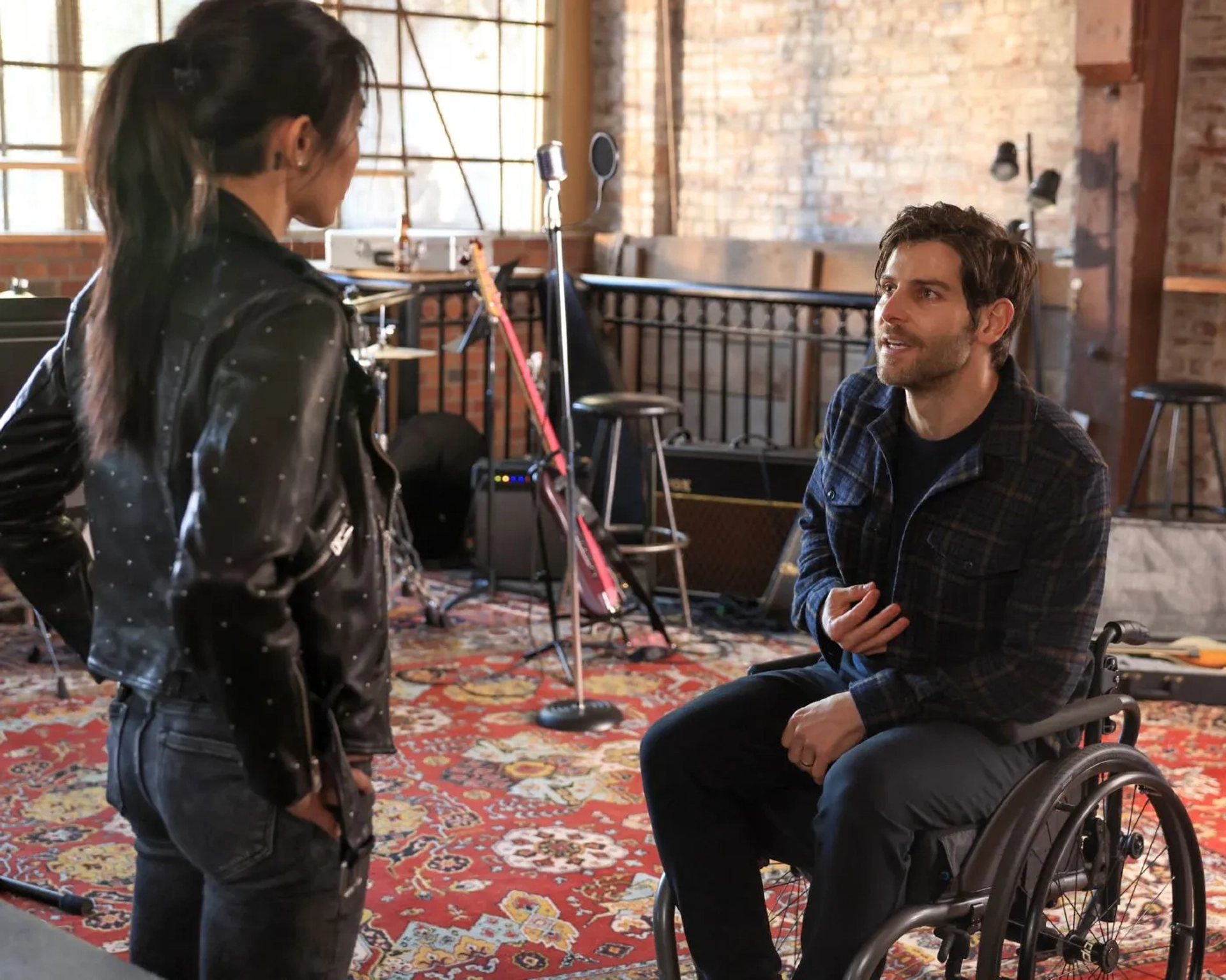 David Giuntoli and Anna Akana in A Million Little Things: Miles Apart (2021)