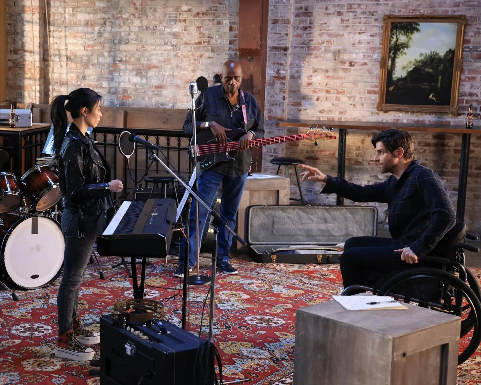 David Giuntoli and Anna Akana in A Million Little Things: Miles Apart (2021)