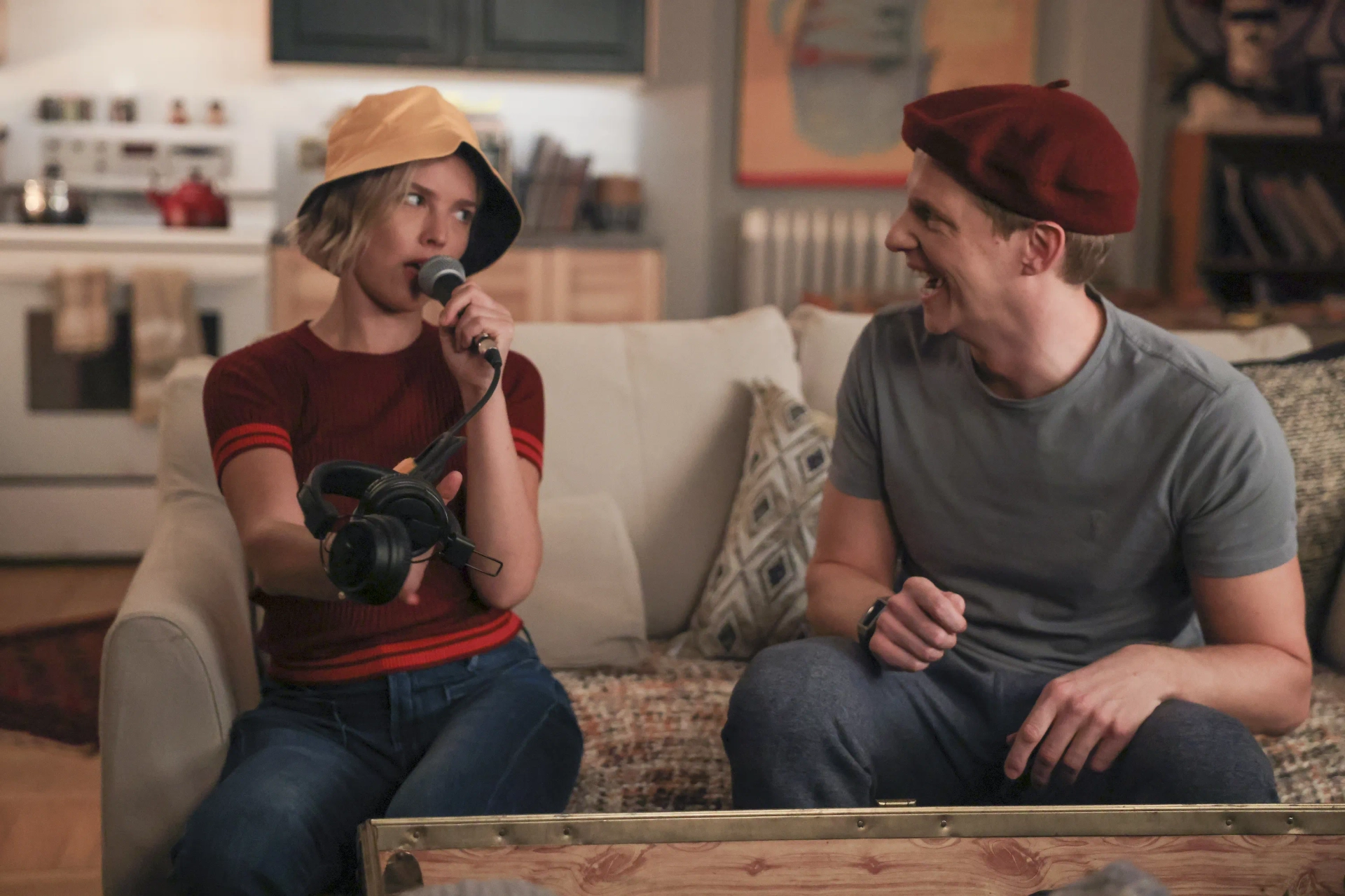 Chris Geere and Allison Miller in A Million Little Things: Writings on the Wall (2020)